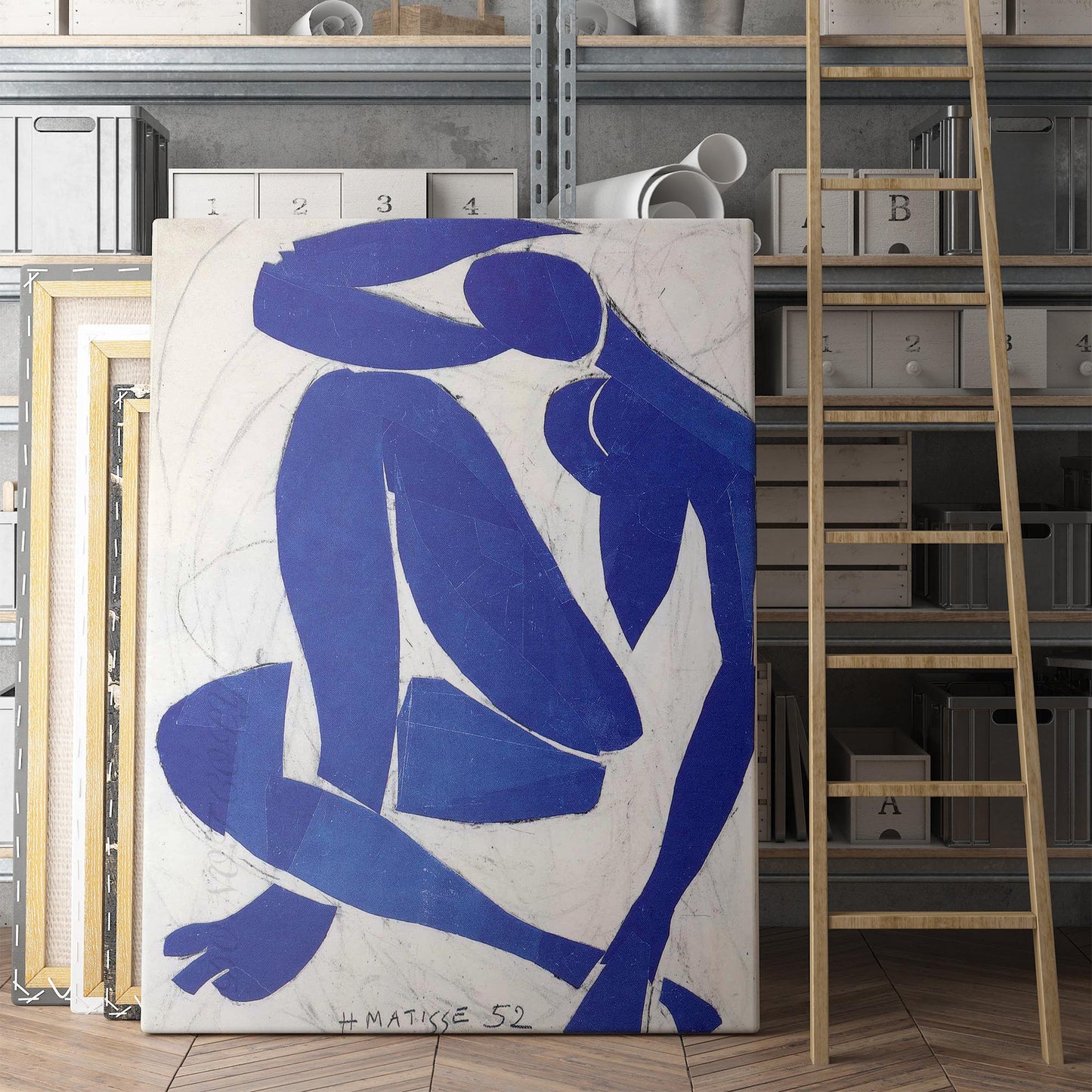 Blue Nude 1952 by Henri Matisse