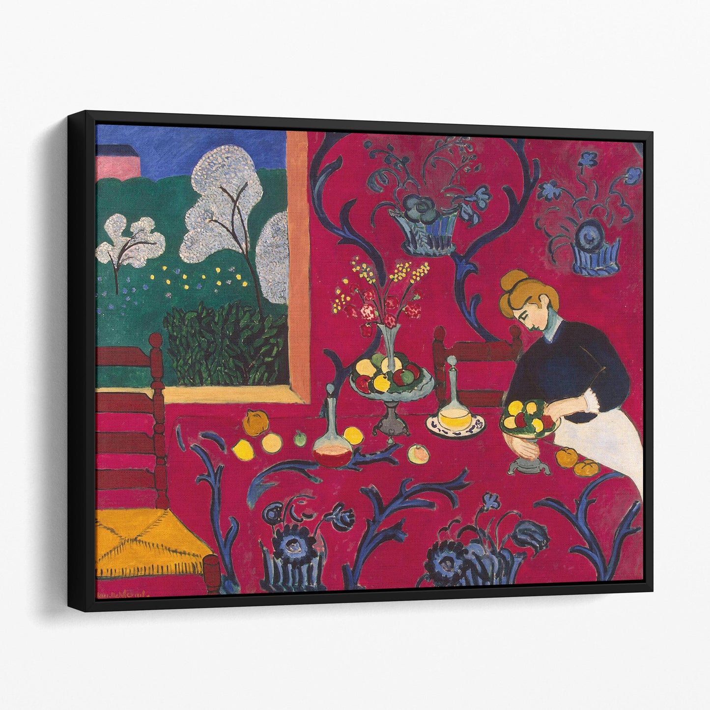 Harmony in Red 1908 by Henri Matisse