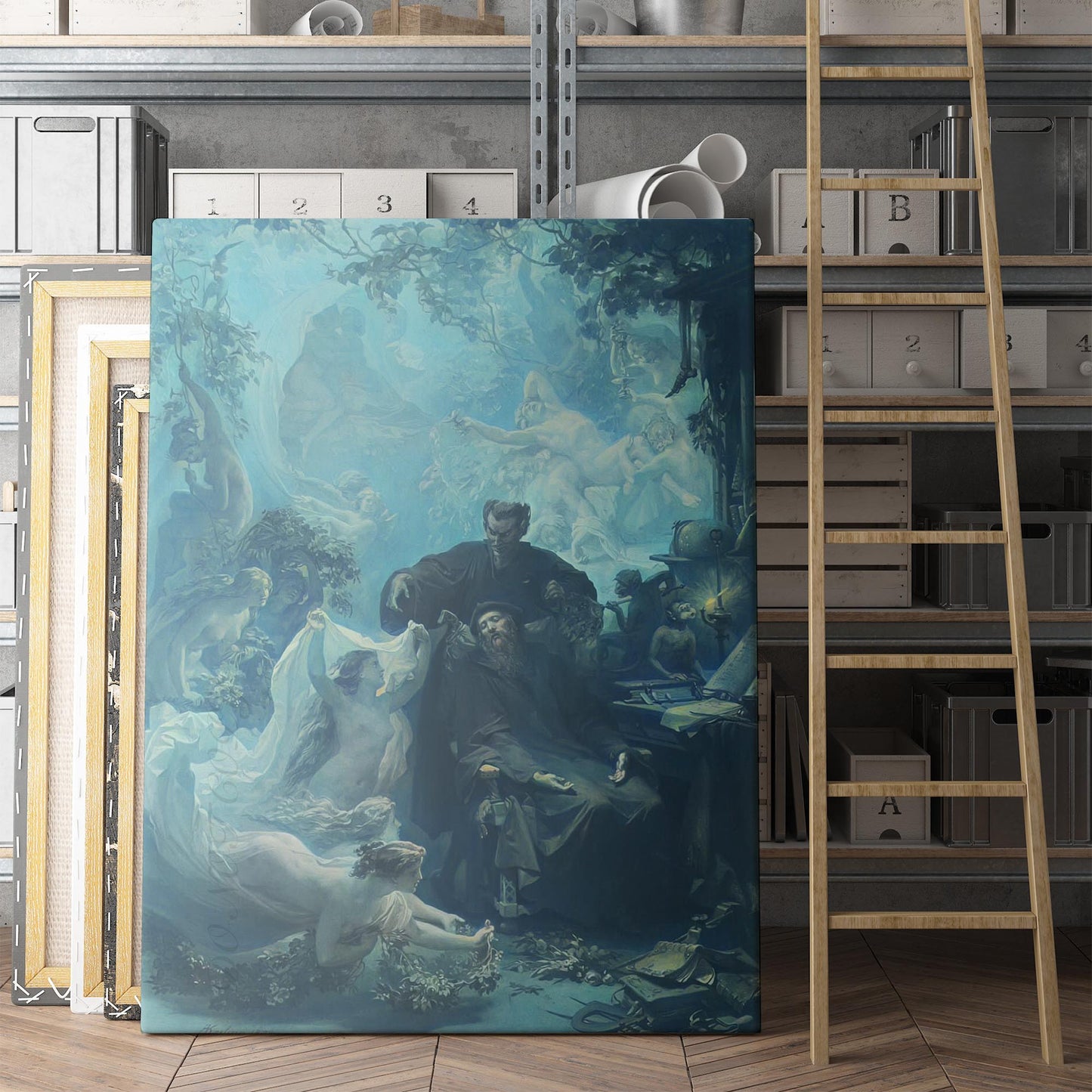 The Dream of Faust by August von Kreling