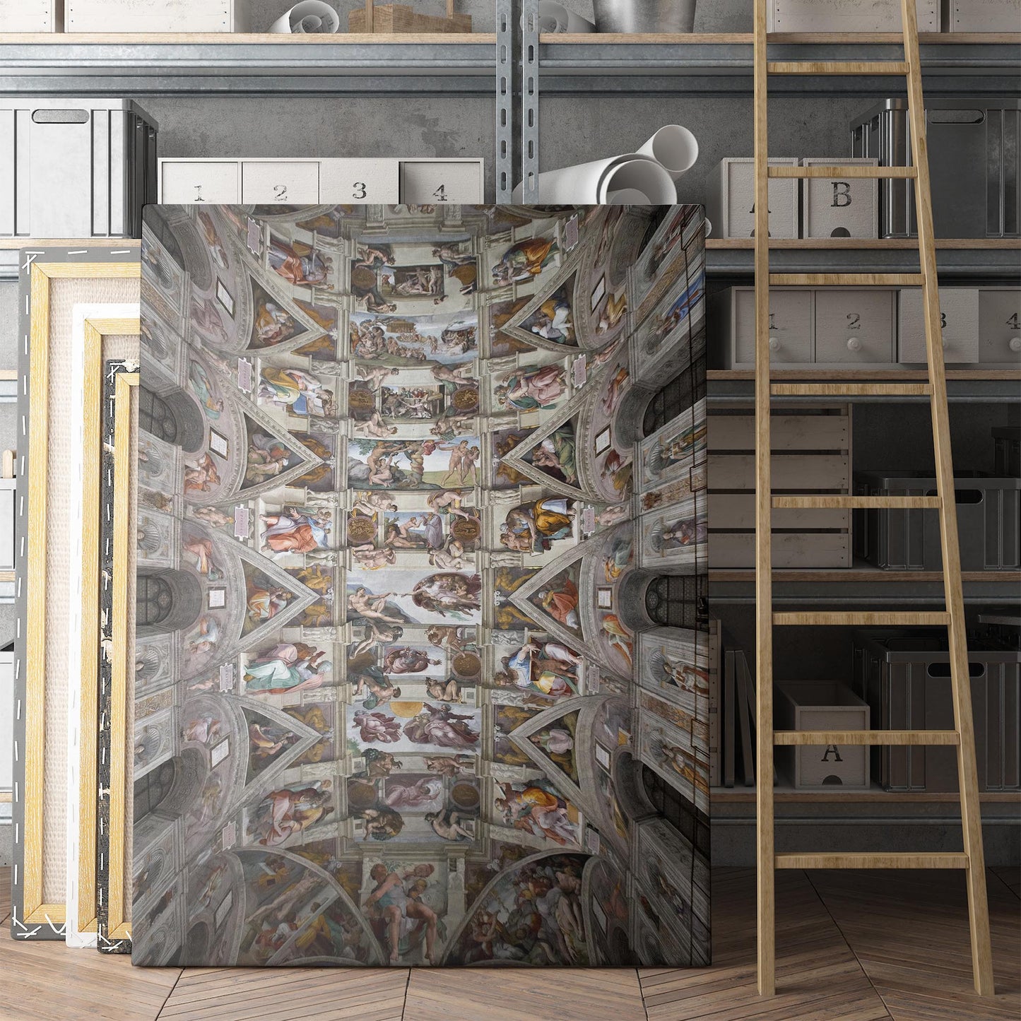 Sistine Chapel Ceiling by Michelangelo