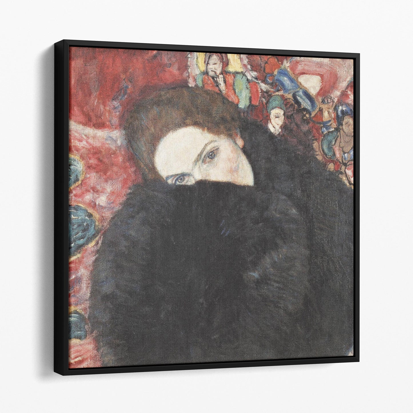 Lady with a Muff by Gustav Klimt