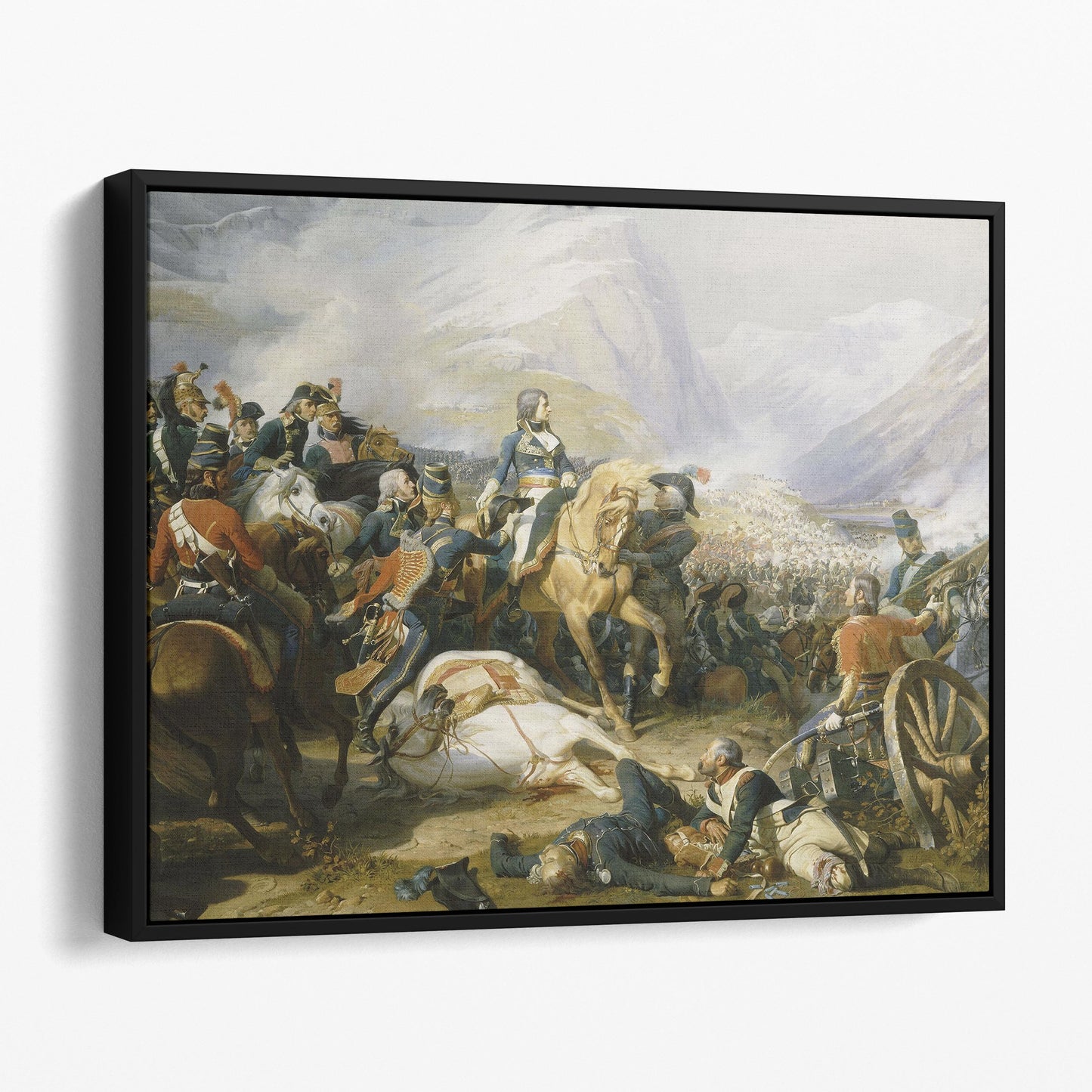 Napoleon at the Battle of Rivoli