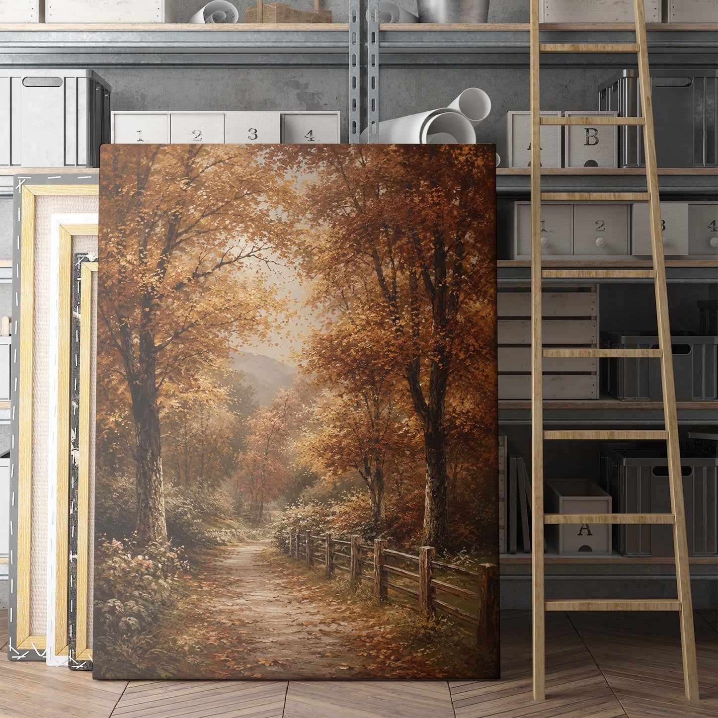 Autumn Fall Forest Path