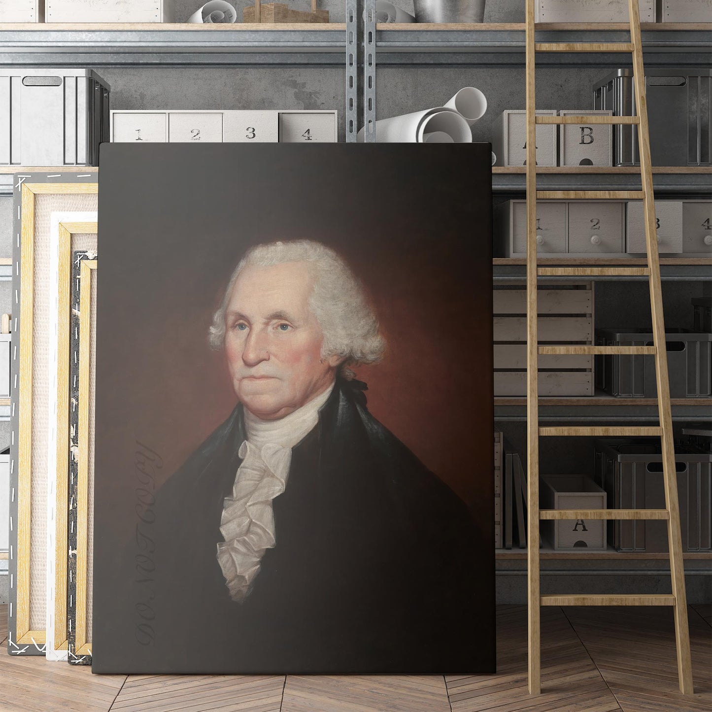 George Washington by Rembrandt Peale