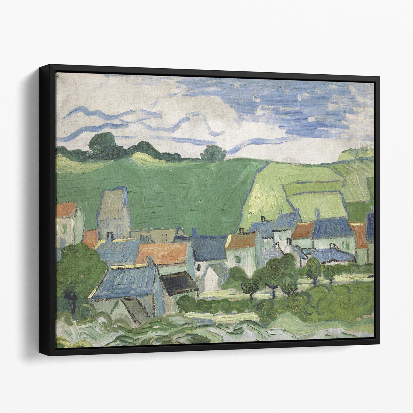 View of Auvers - Vincent Van Gogh