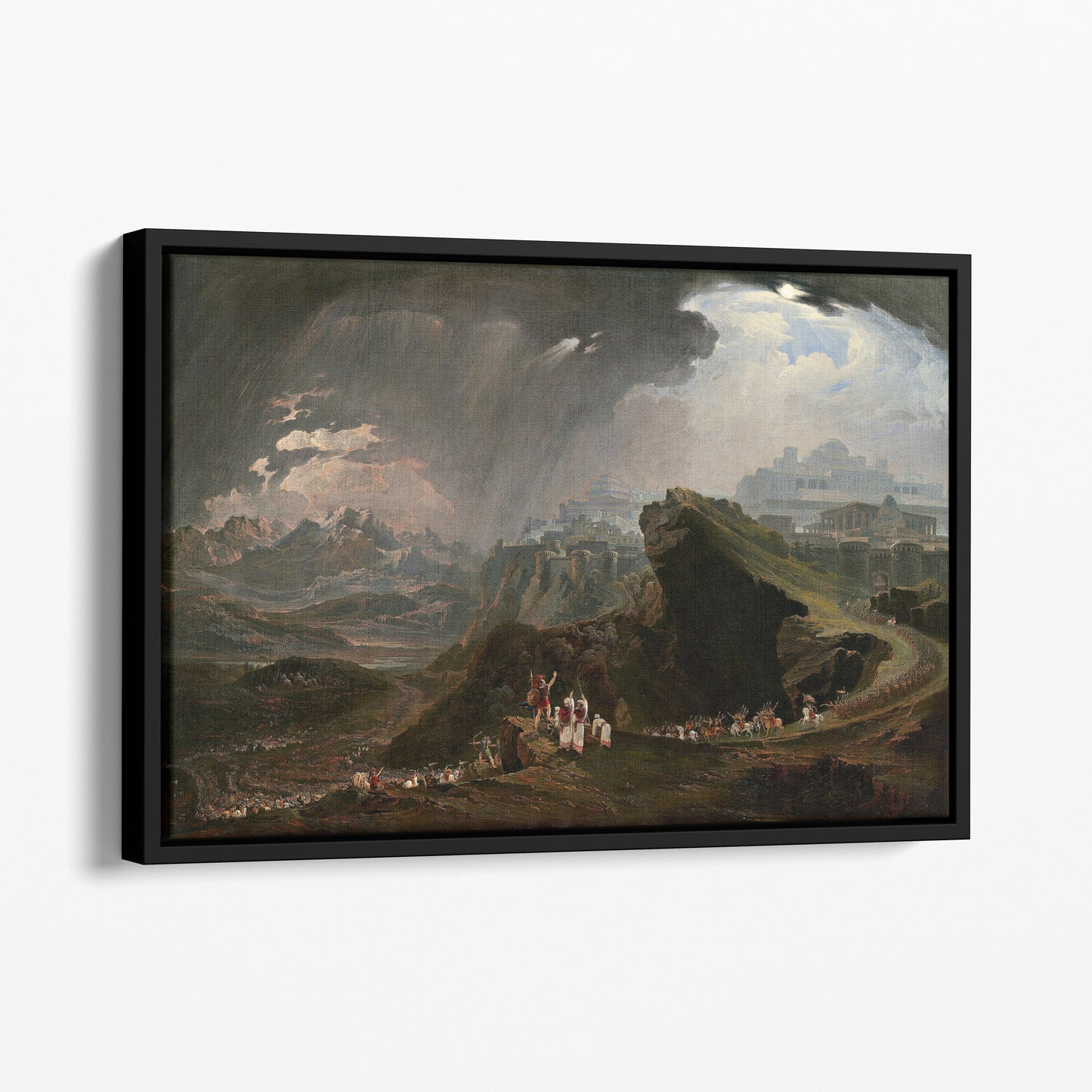 Joshua Commanding the Sun to Stand Still upon Gibeon (1816) - John Martin