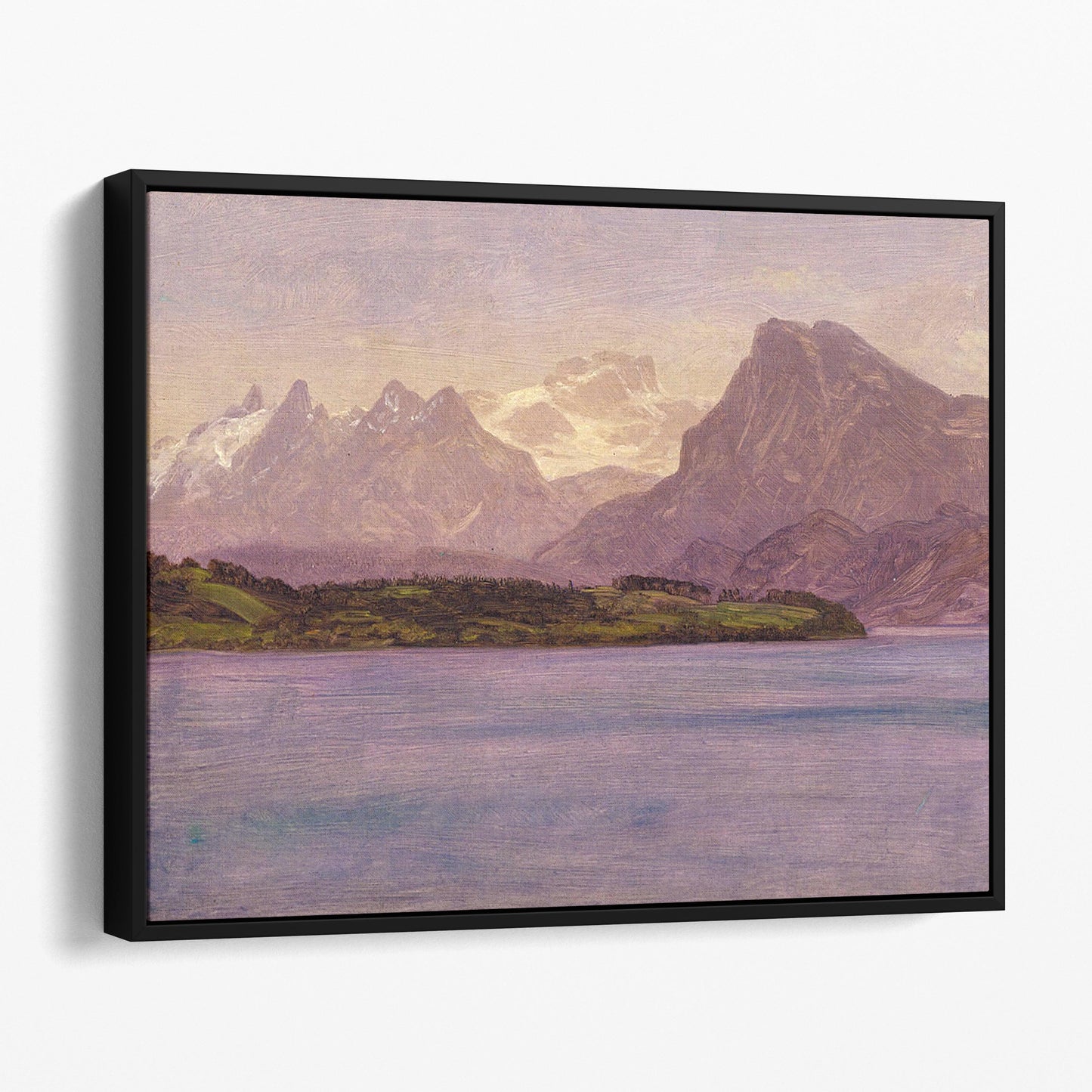 Alaskan Coastal Range by Albert Bierstadt