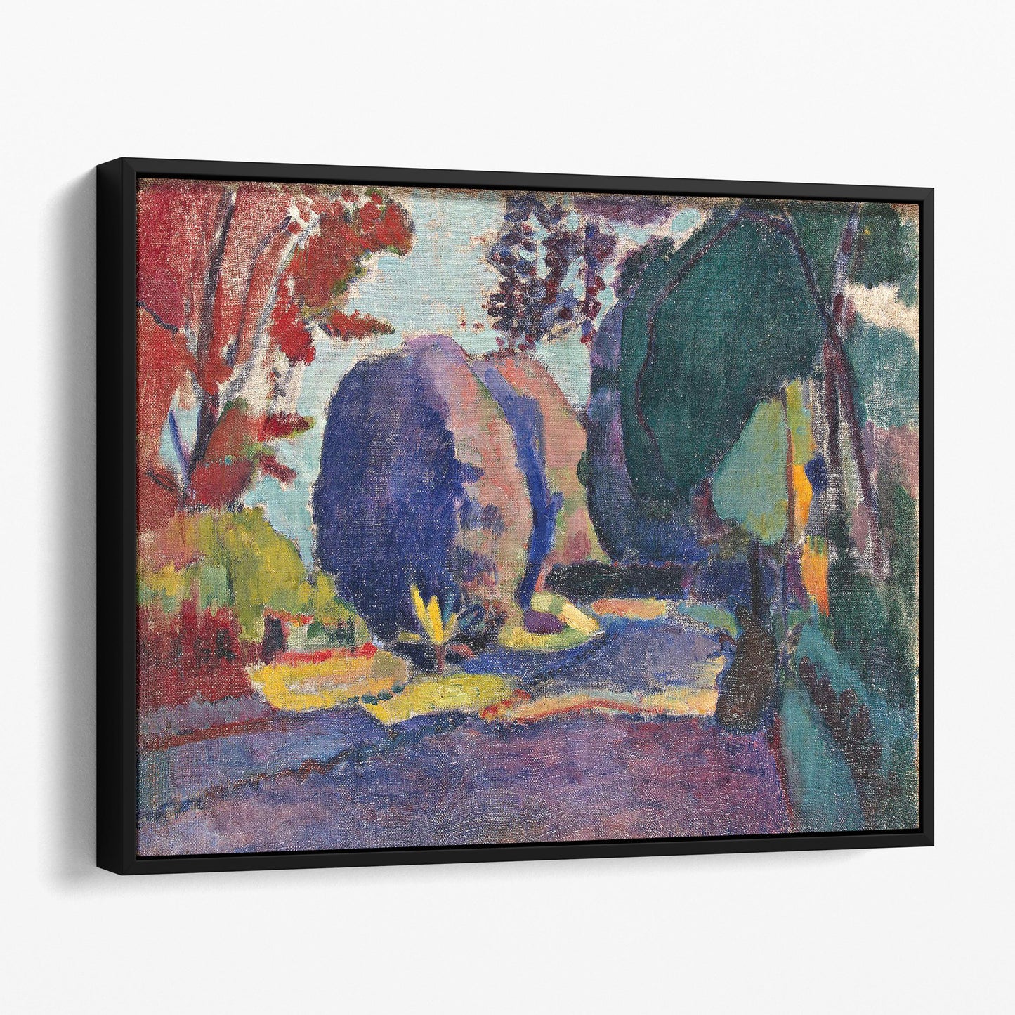 Luxembourg Gardens 1901 by Henri Matisse