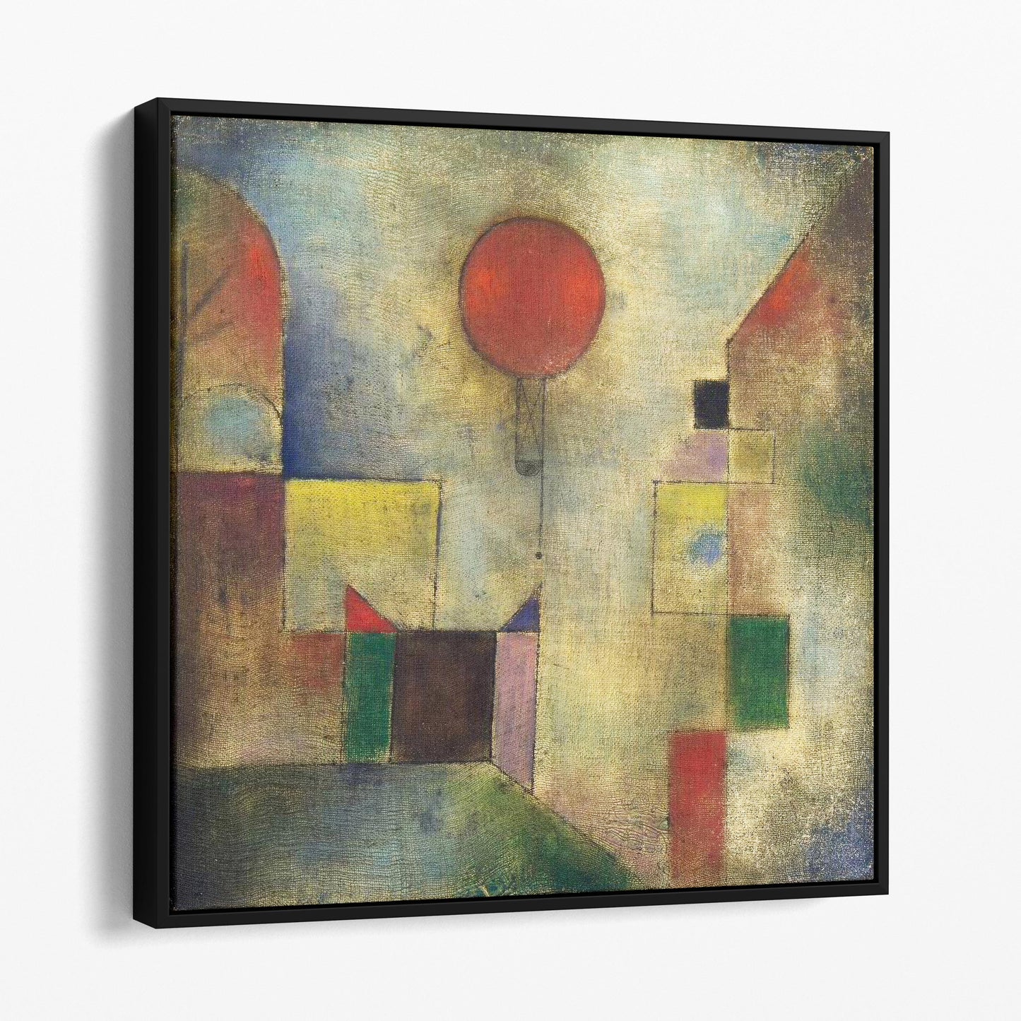 Red Balloon 1922 by Paul Klee