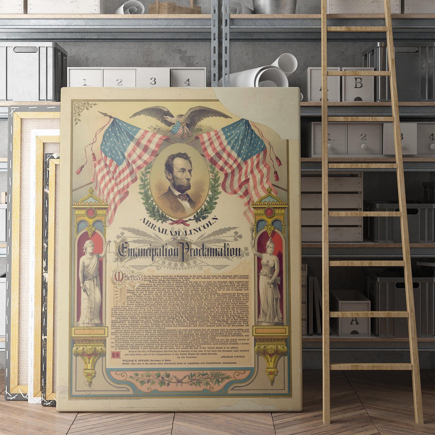 President Abraham Lincoln Emancipation Proclamation