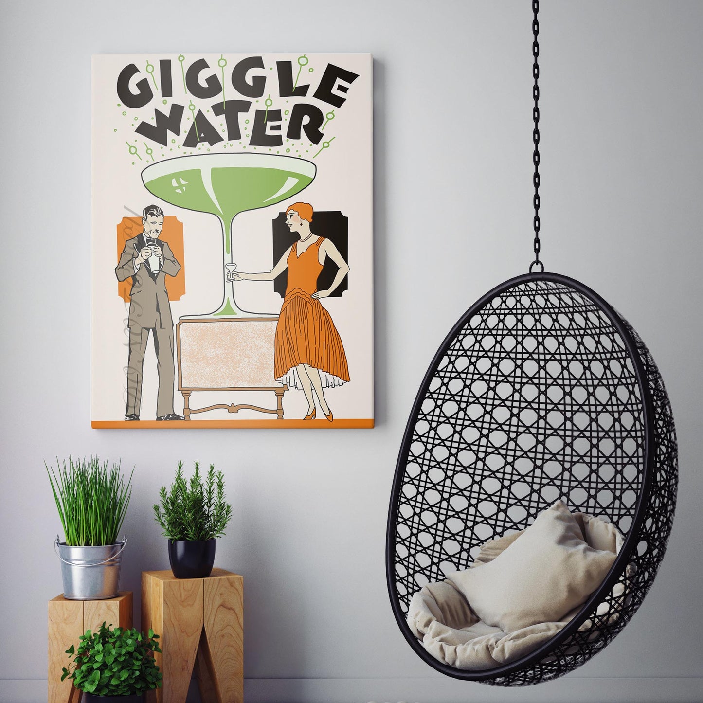 Giggle Water Vintage Advertising