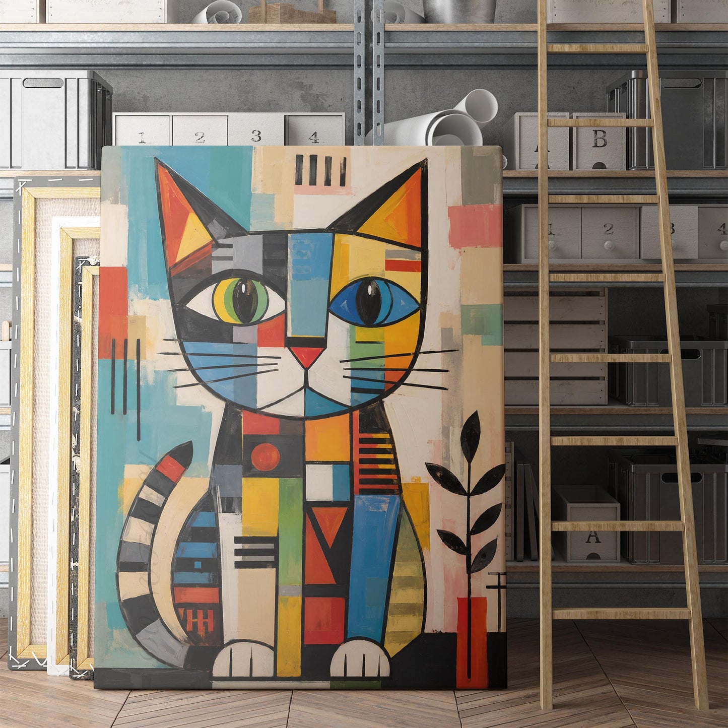 Cubist Cat