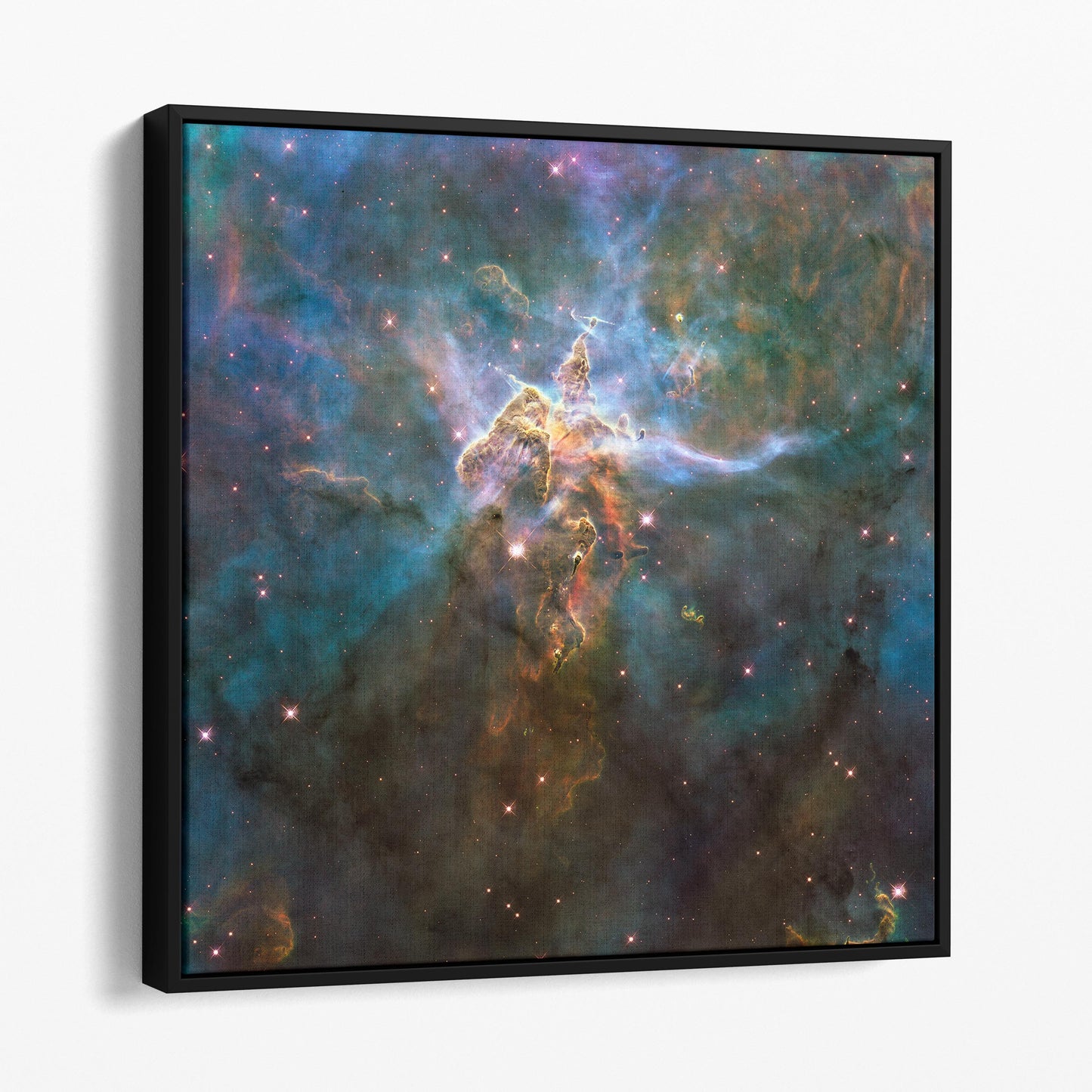 Mystic Mountain in Carina Nebula (Hubble Space Telescope)