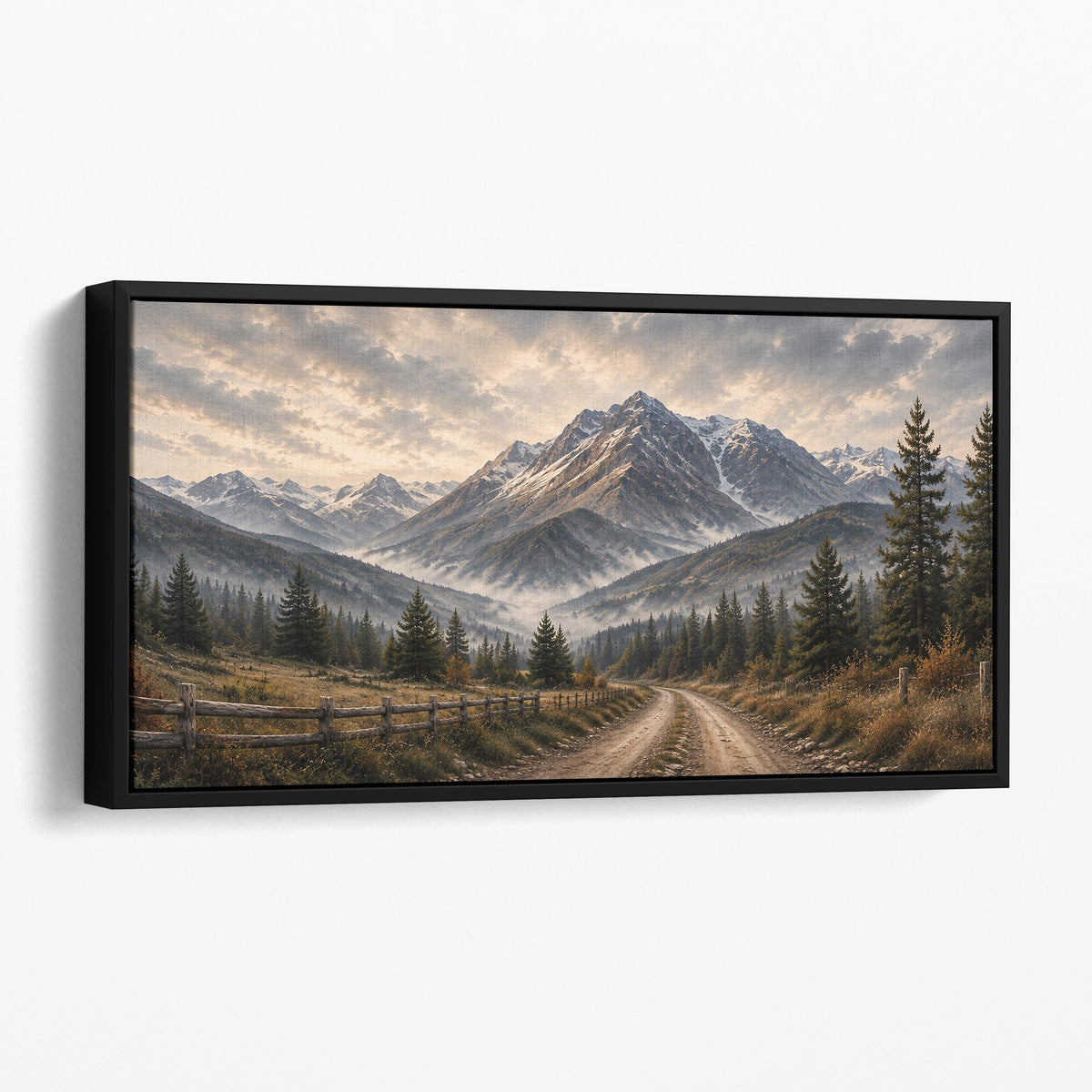 Rustic Mountain Landscape