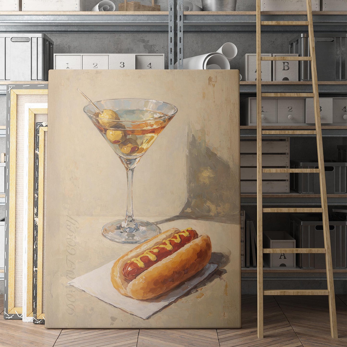 Hot Dog and a Martini