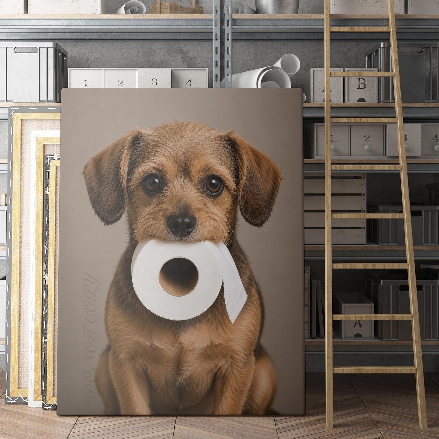 Chiweenie Dog Toilet Paper