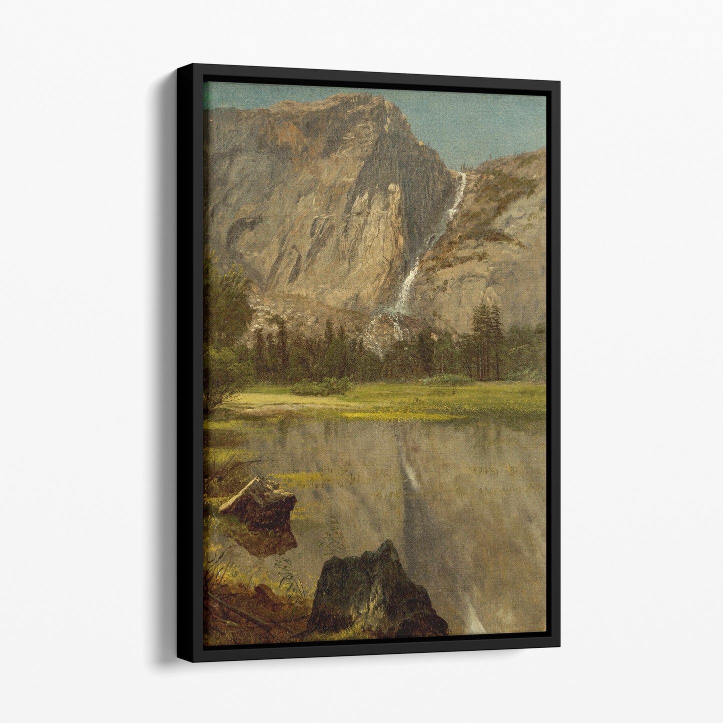 Hetch Hetchy Falls, California by Albert Bierstadt