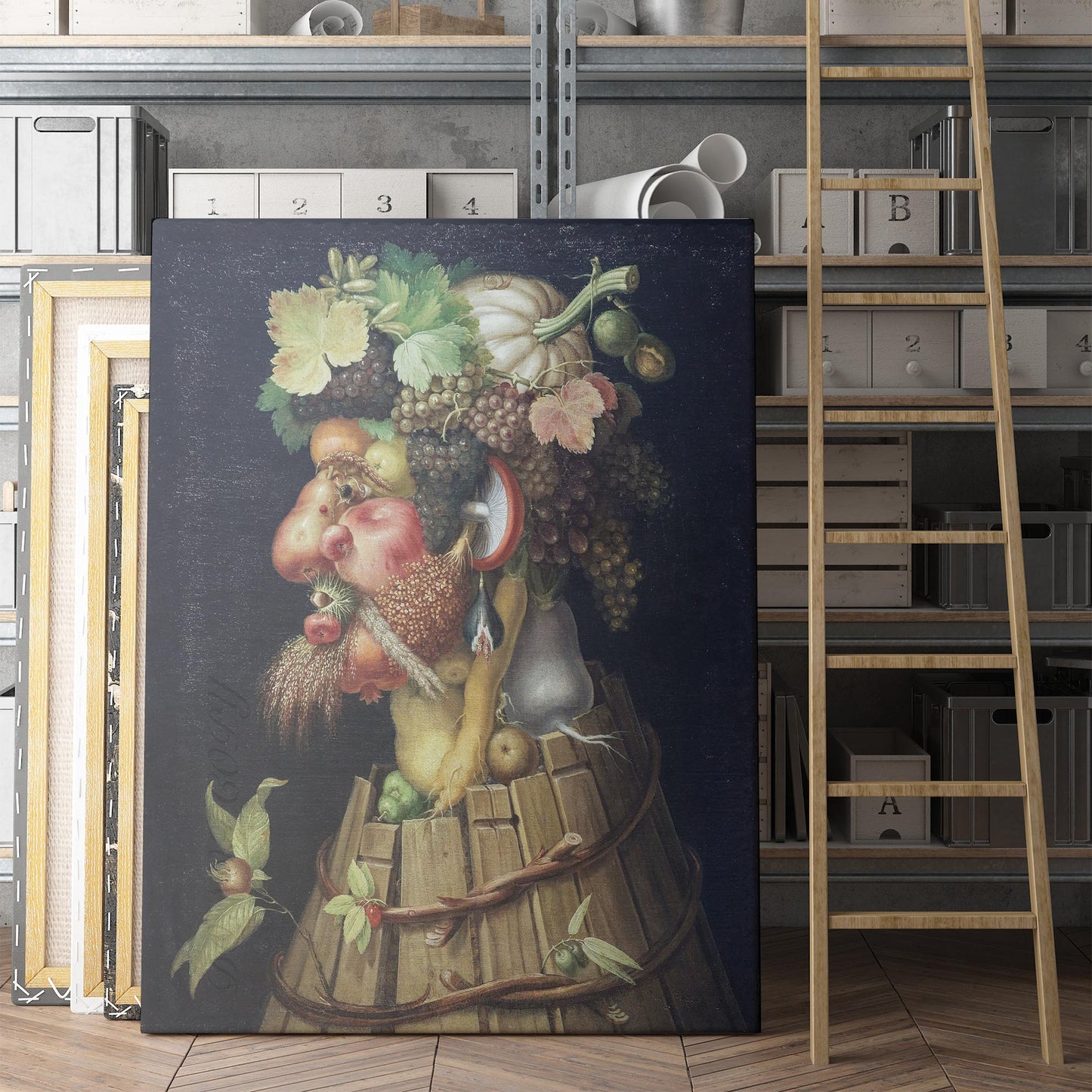 Autumn - The Four Seasons by Giuseppe Arcimboldo