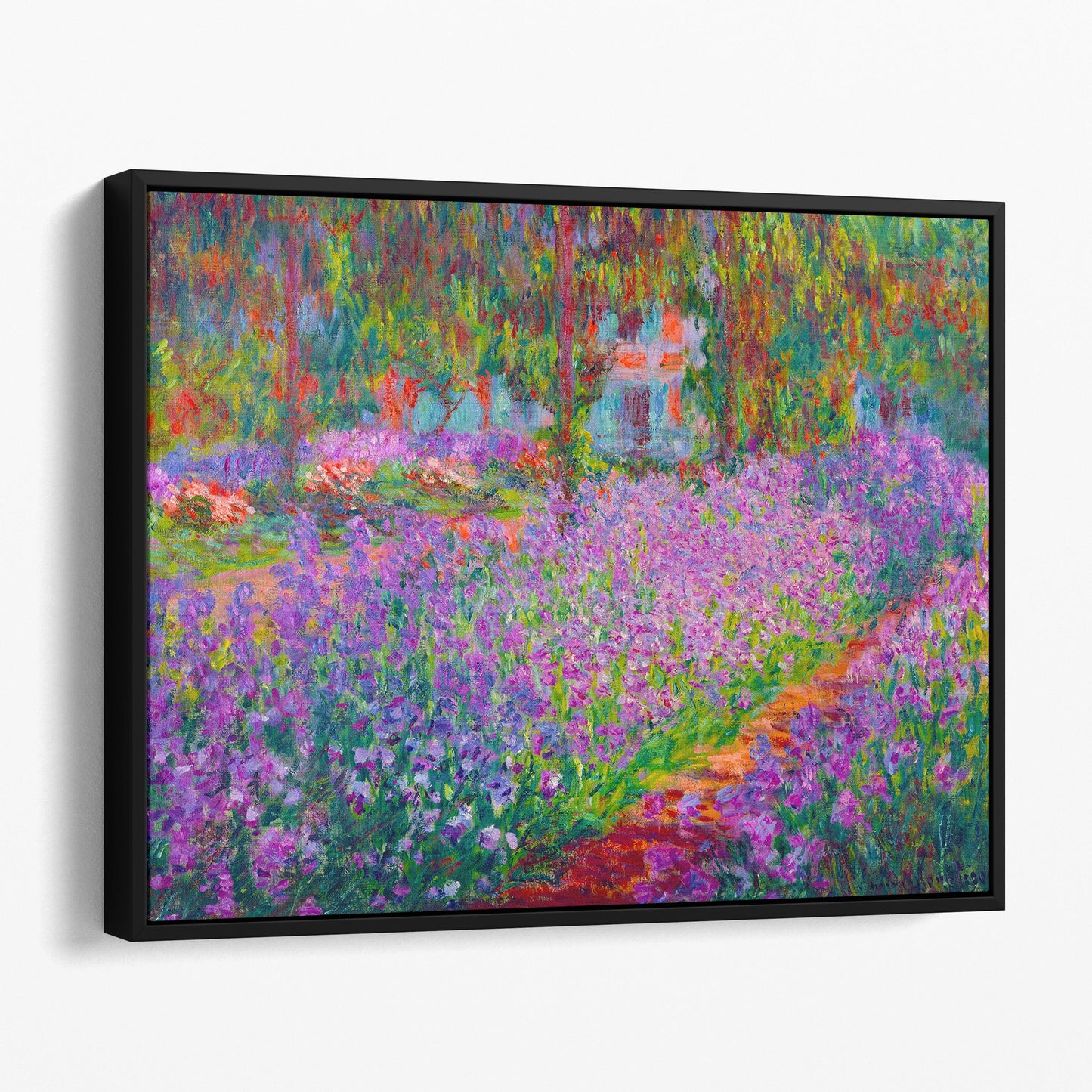 Monet's Garden at Giverny, by Claude Monet, 1900. Musee d'Orsay, Paris, France