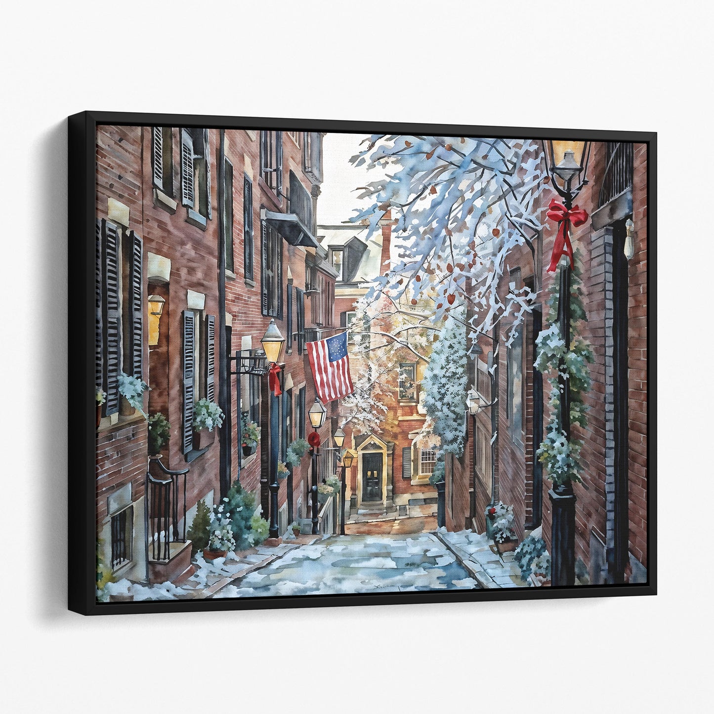 Acorn Street Boston Massachusetts