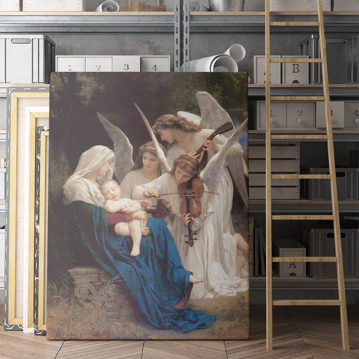 Song of the Angels, 1881 by William-Adolphe Bouguereau