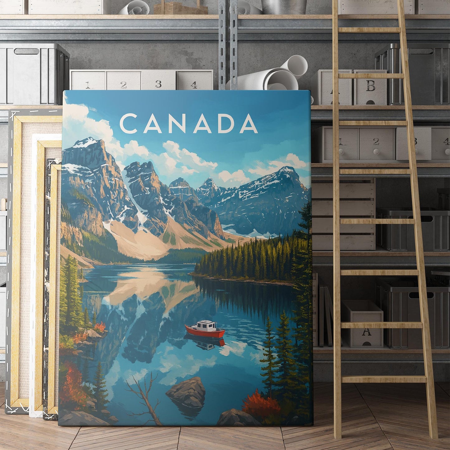 Canada Travel Poster