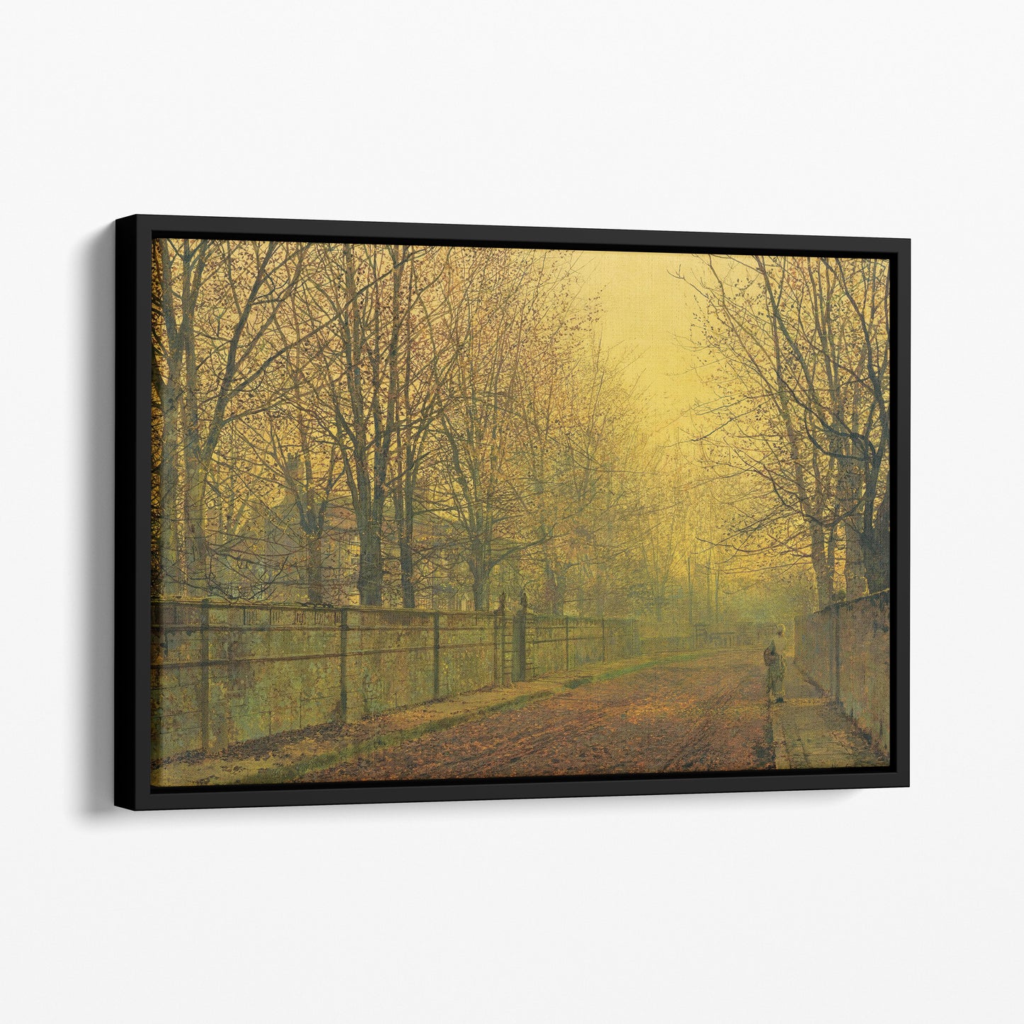 In The Golden Glow Of Autumn (1884) - John Atkinson Grimshaw