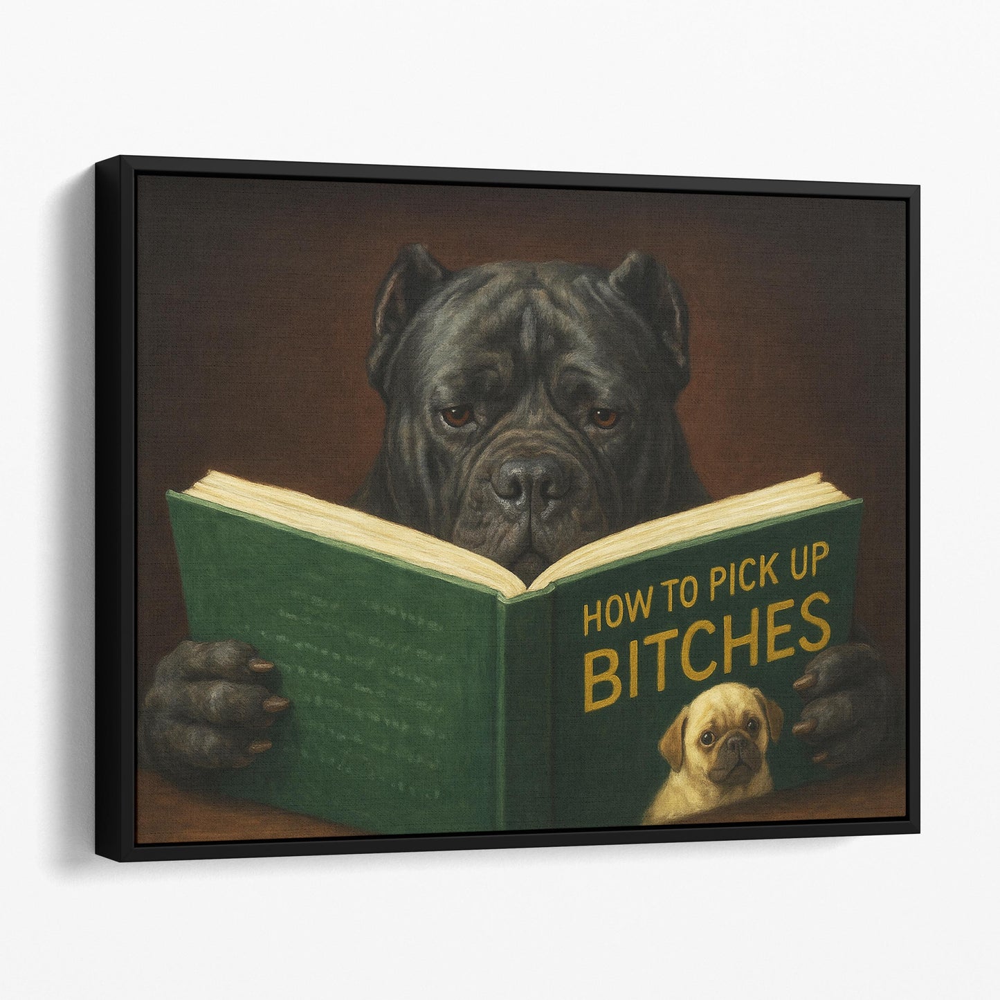 Cane Corso Dog Reading Dating Book