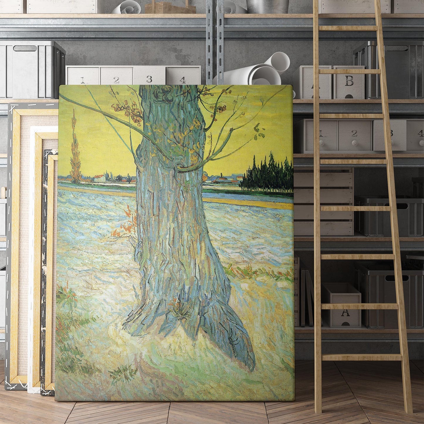 Trunk of an Old Yew Tree 1888 - Van Gogh