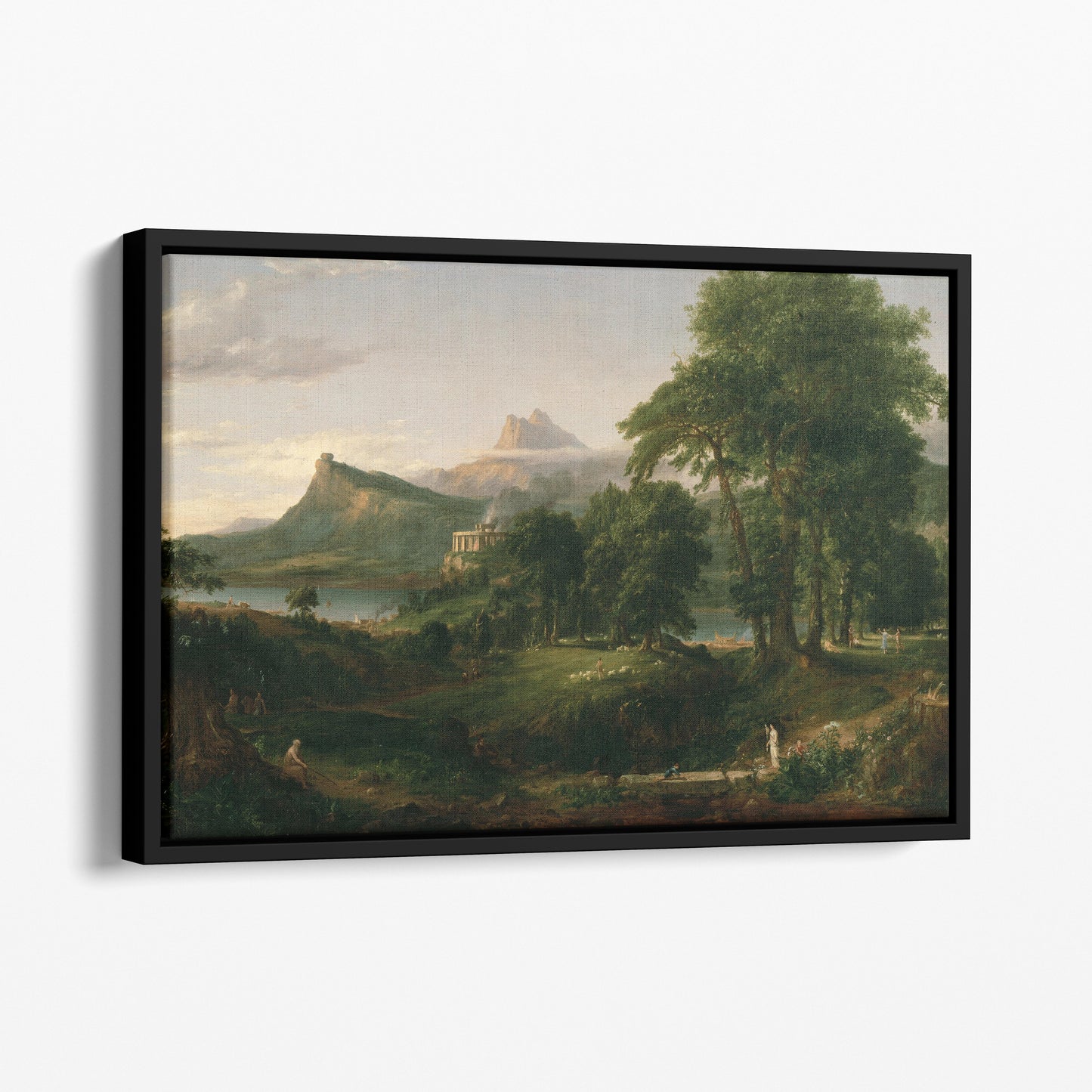 The Course of Empire - The Arcadian or Pastoral State by Thomas Cole