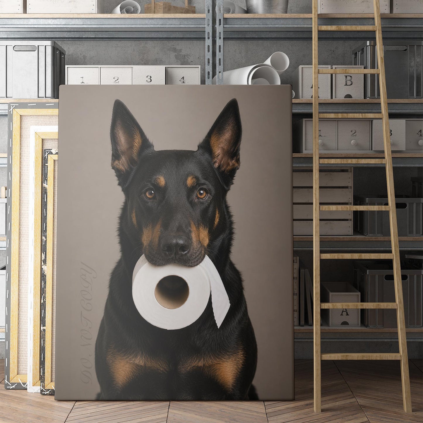Beauceron Dog Toilet Paper