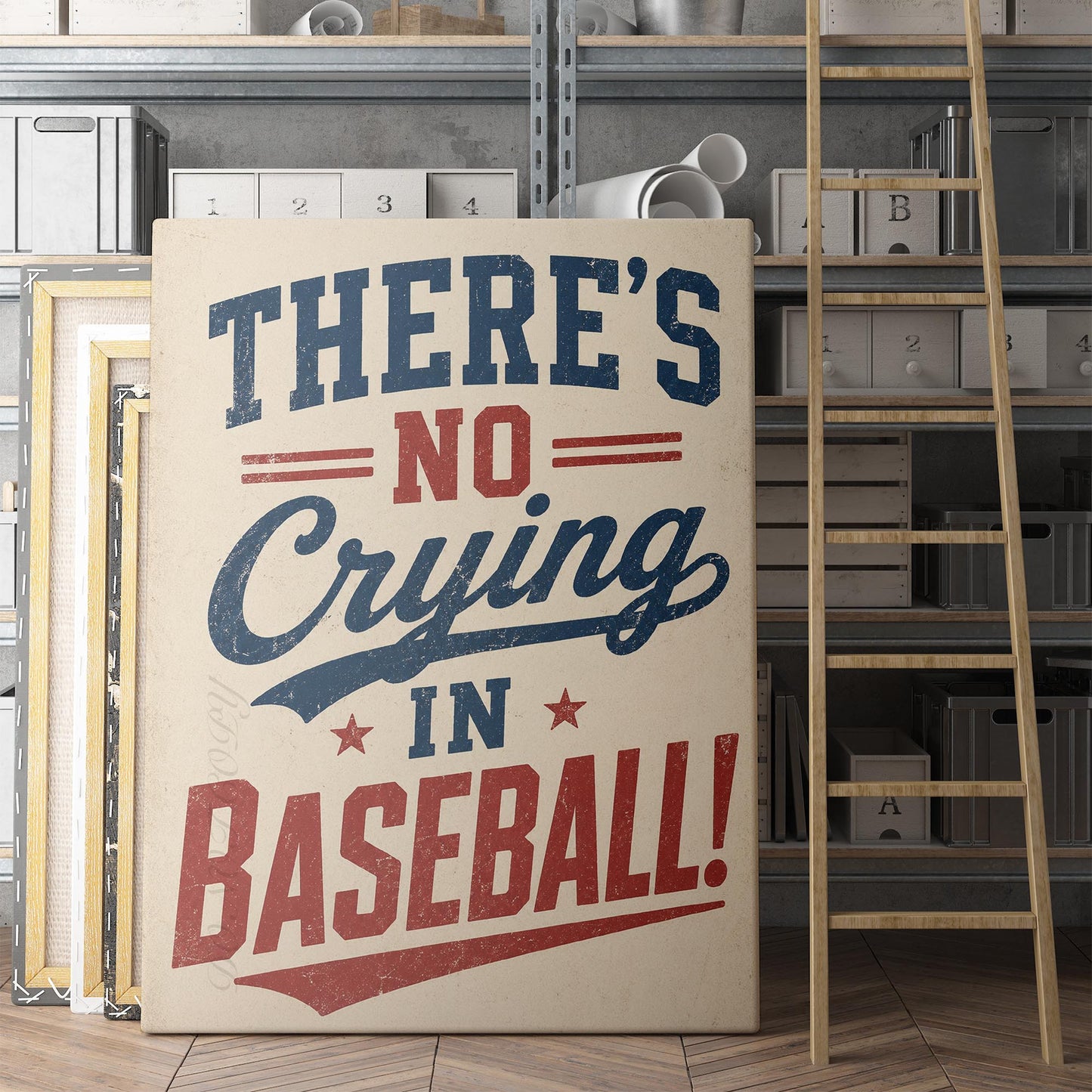 There's No Crying In Baseball