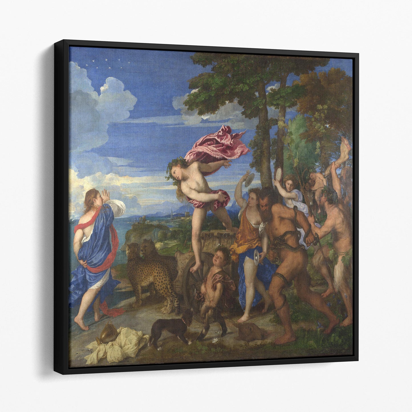 Bacchus and Ariadne by Titian