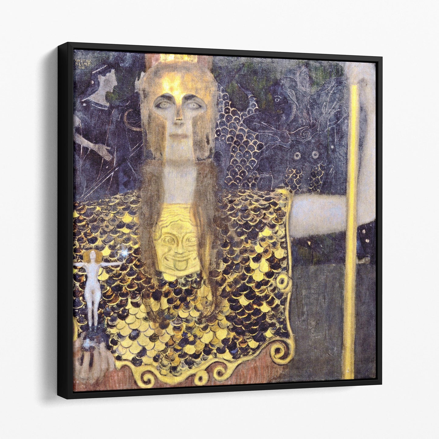 Pallas Athena by Gustav Klimt