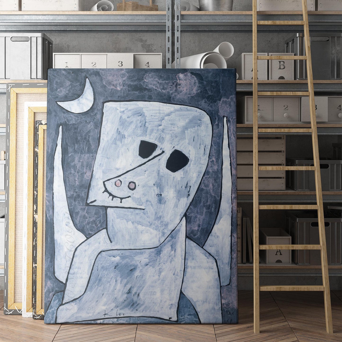 Angel Applicant (1939) by Paul Klee