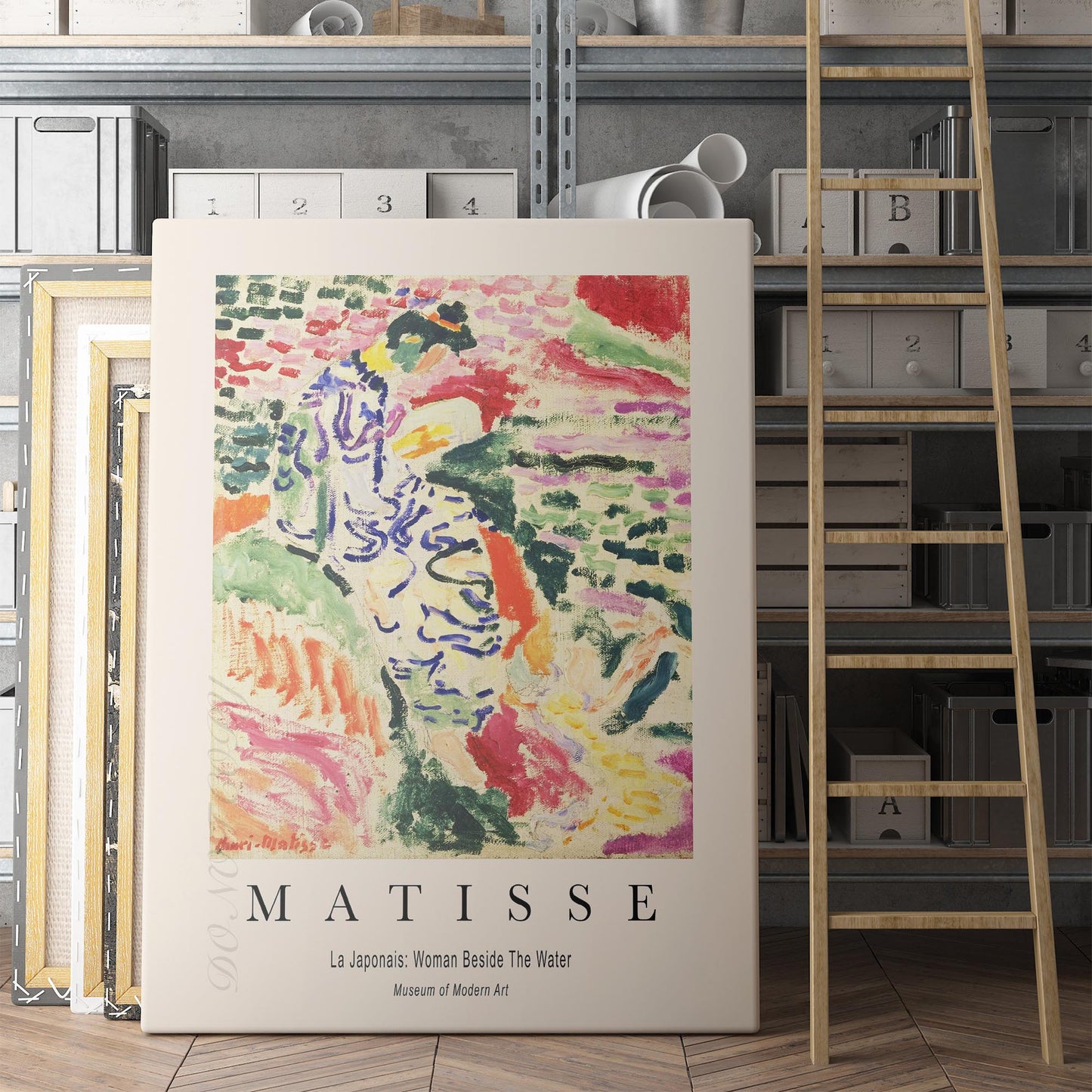 Henri Matisse - La Japonaise, Woman Beside The Water