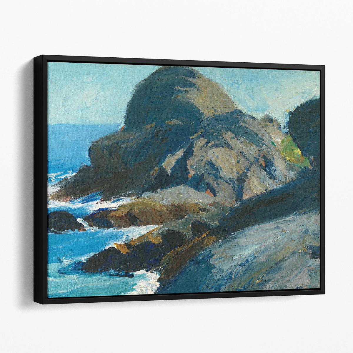 Rocky Shore by Edward Hopper