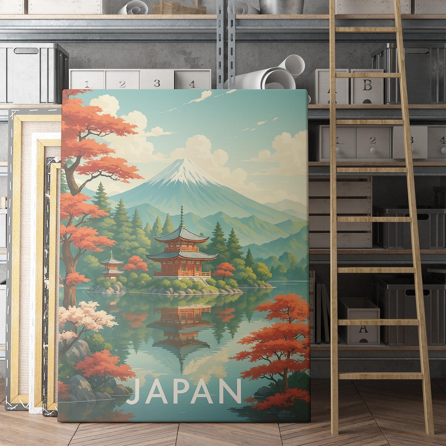 Japan Vintage Travel Poster