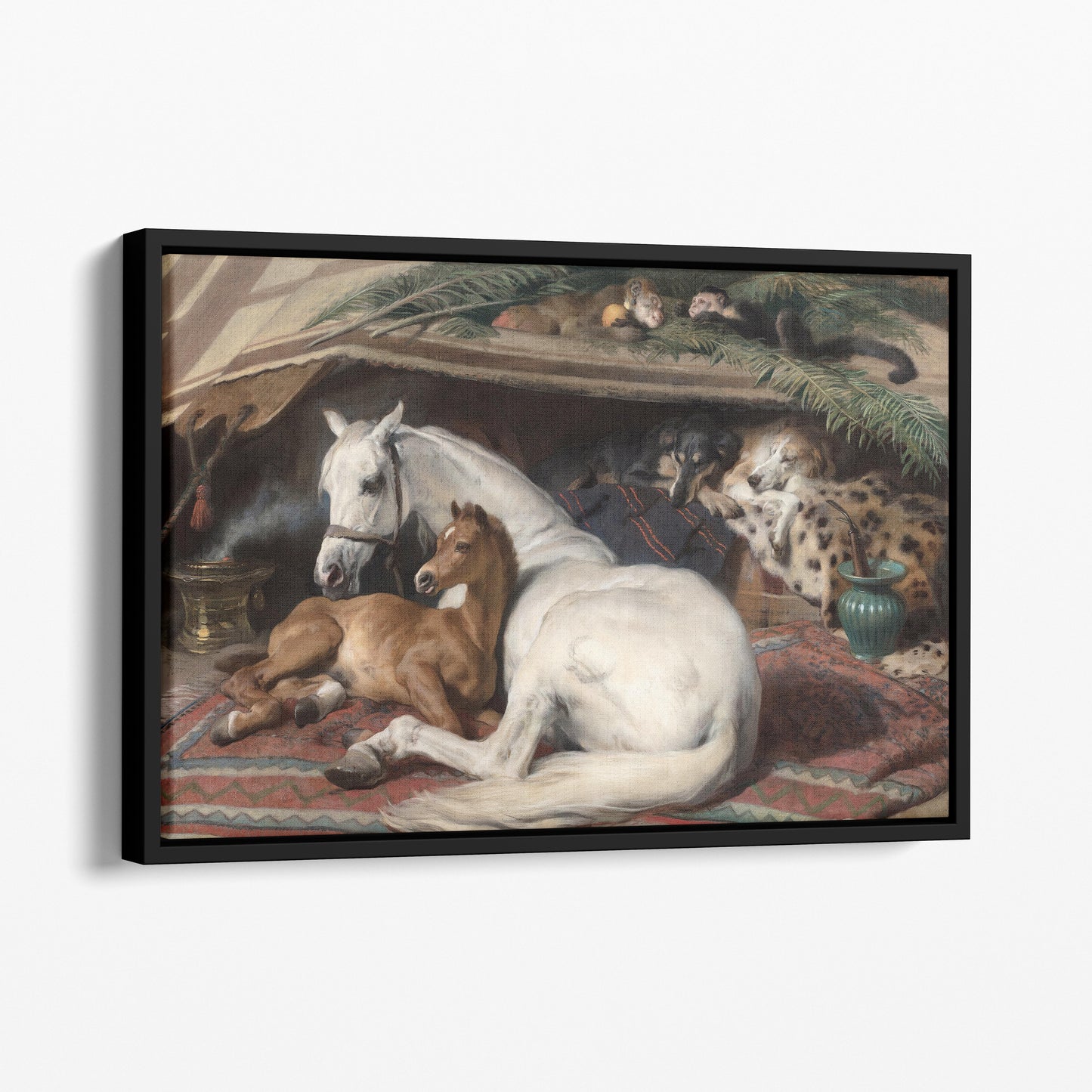 The Arab Tent by Sir Edwin Henry Landseer