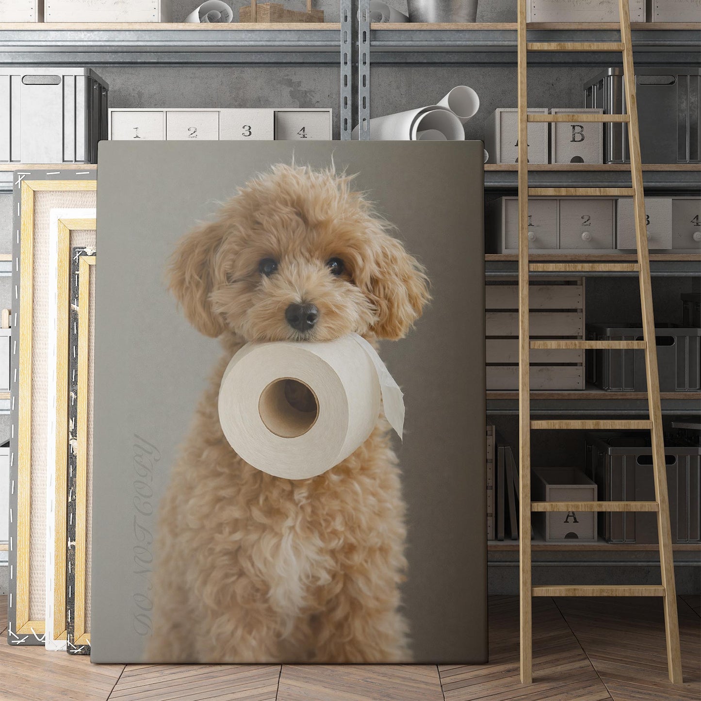 Cockapoo Dog Toilet Paper