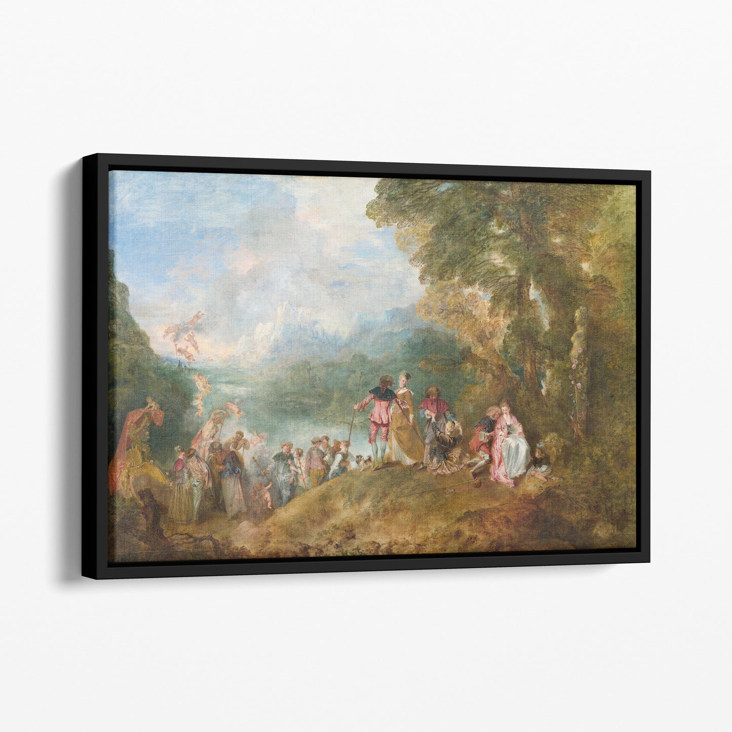 Pilgrimage to Cythera - Jean-Antoine Watteau