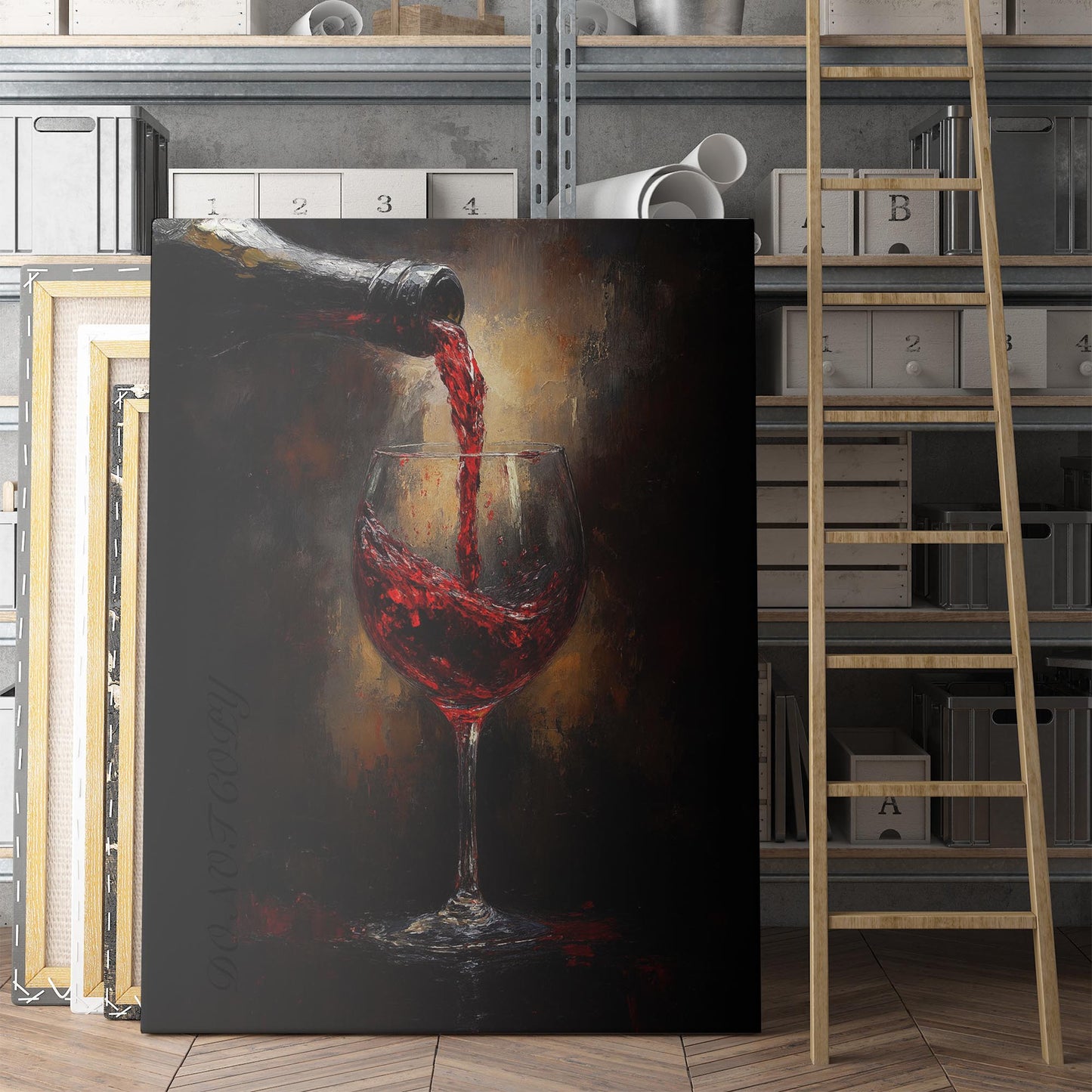 Pouring Red Wine II