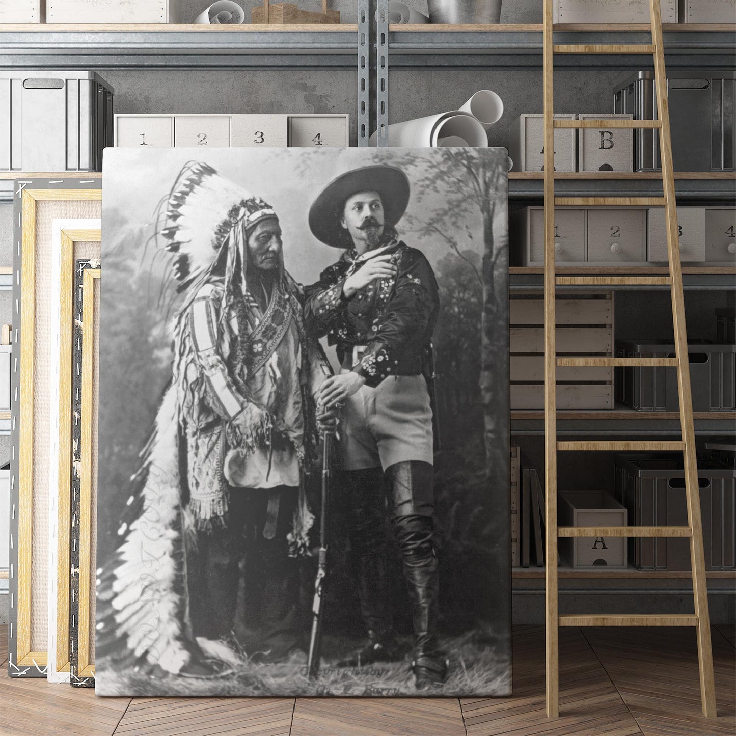 Sitting Bull And Buffalo Bill 1897