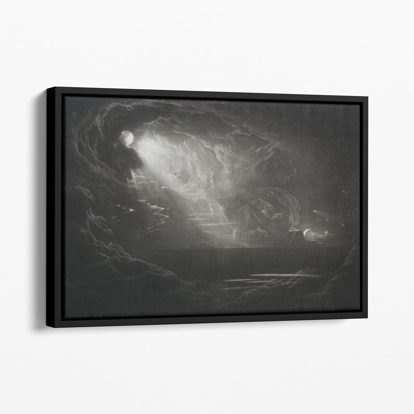 Paradise Lost; The Creation of Light (1824) - John Martin
