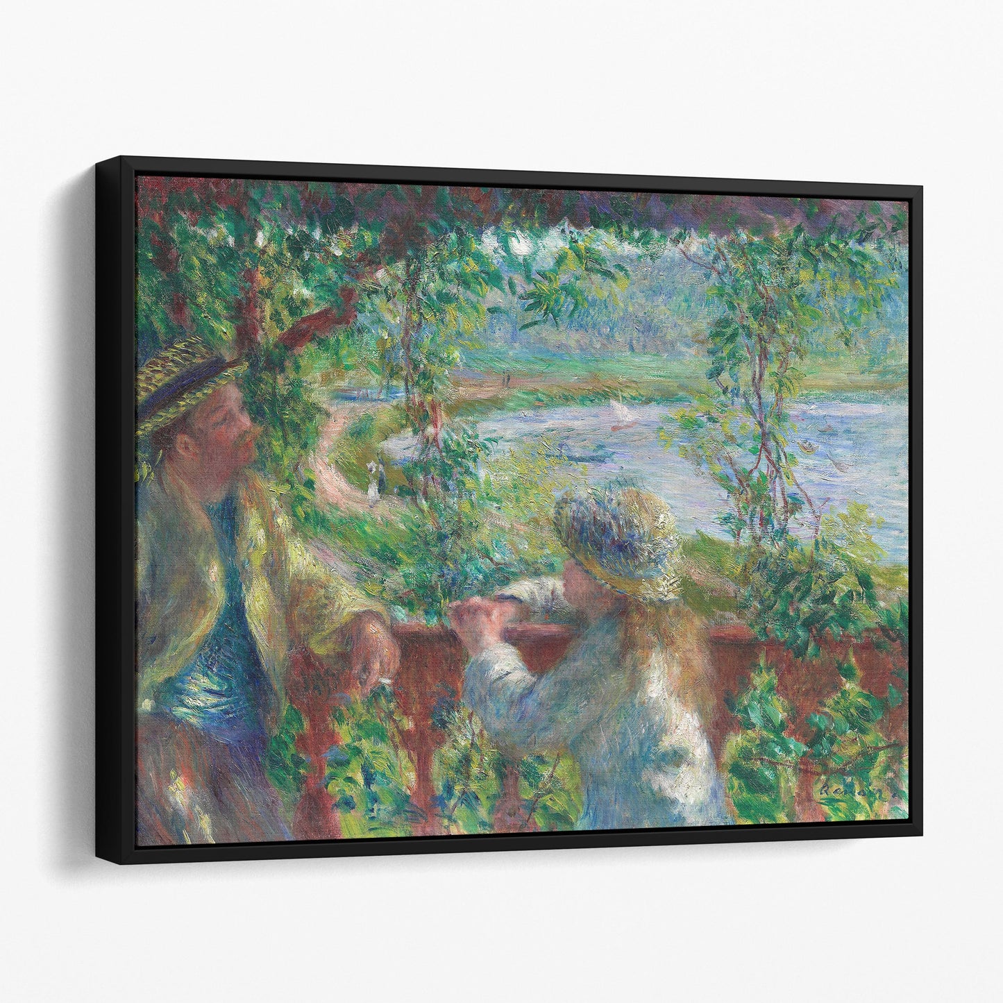 Near The Lake by Pierre Auguste Renoir