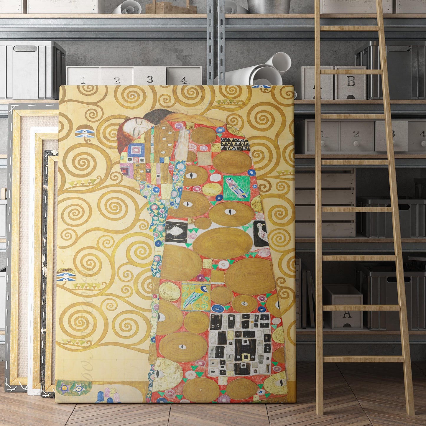 Fulfillment by Gustav Klimt