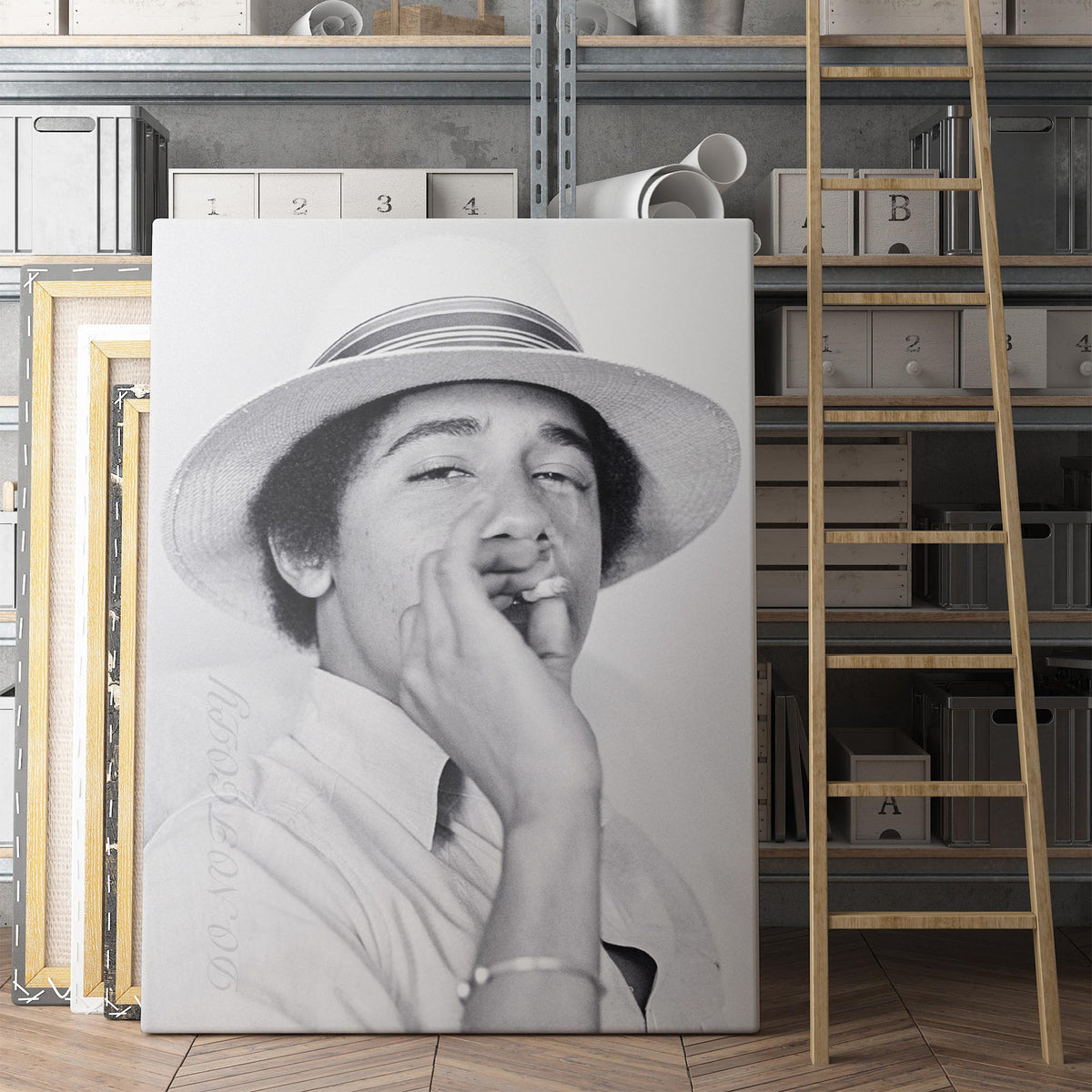 Barack Obama Smoking