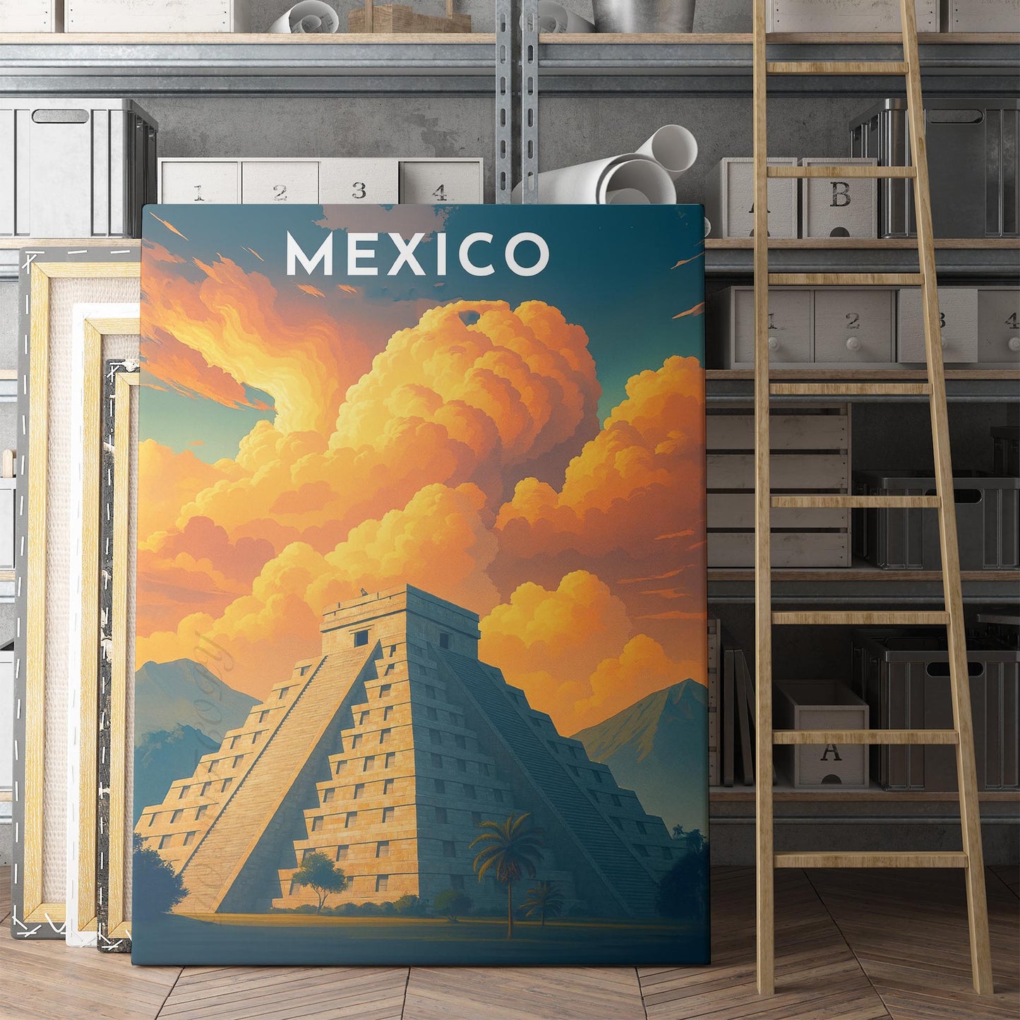 Mexico Travel Poster