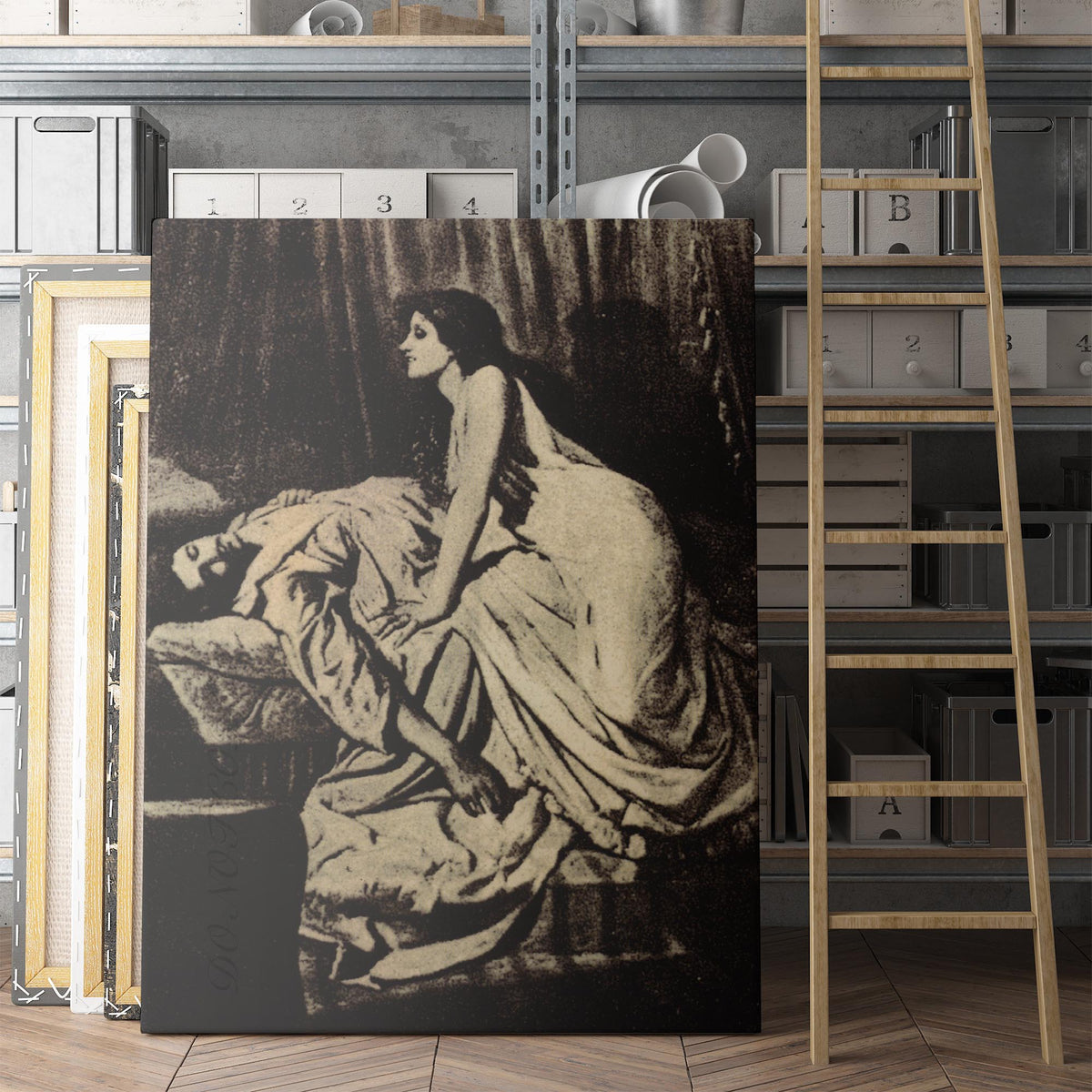 The Vampire (1897) by Philip Burne-Jones
