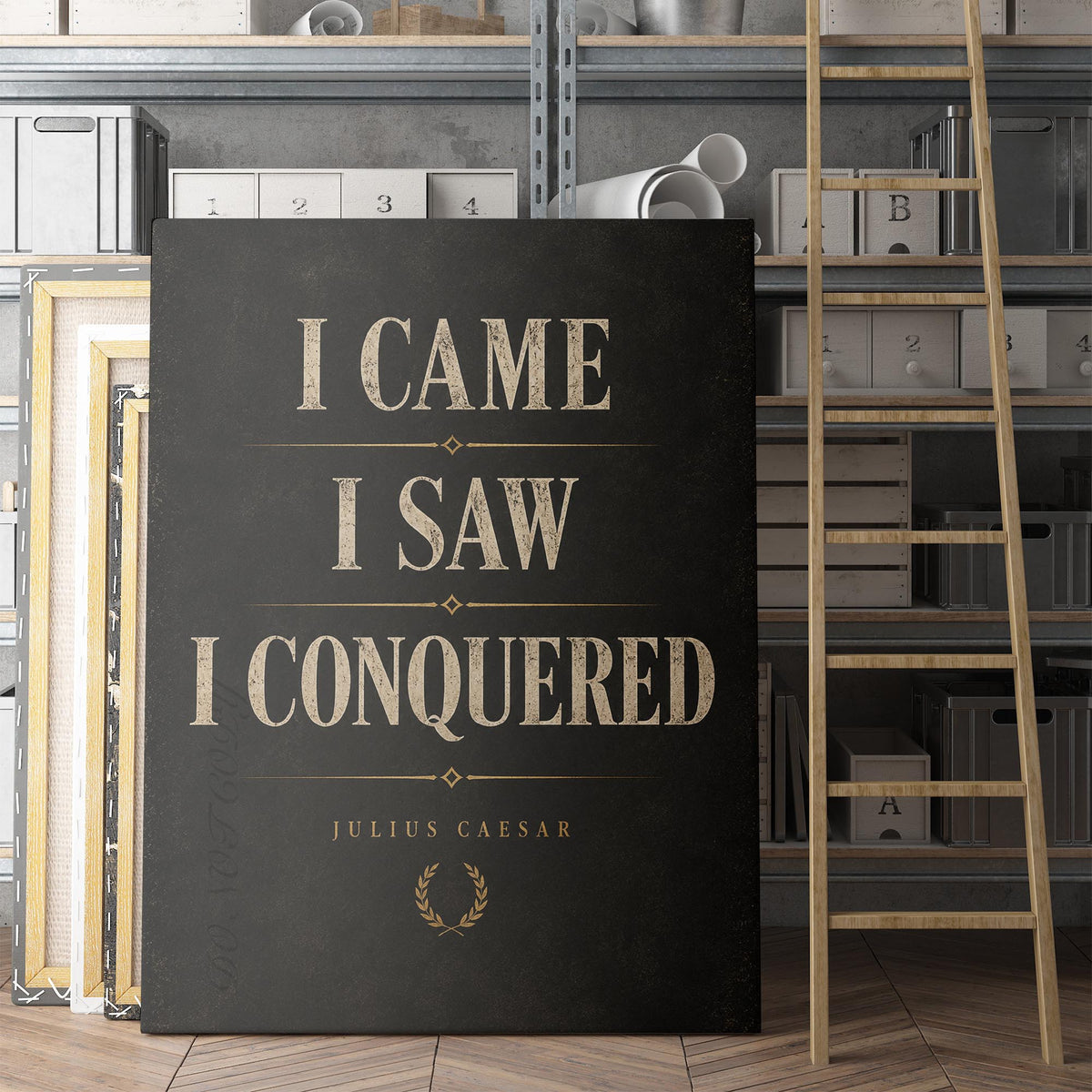 I Came I Saw I Conquered - Julius Caesar